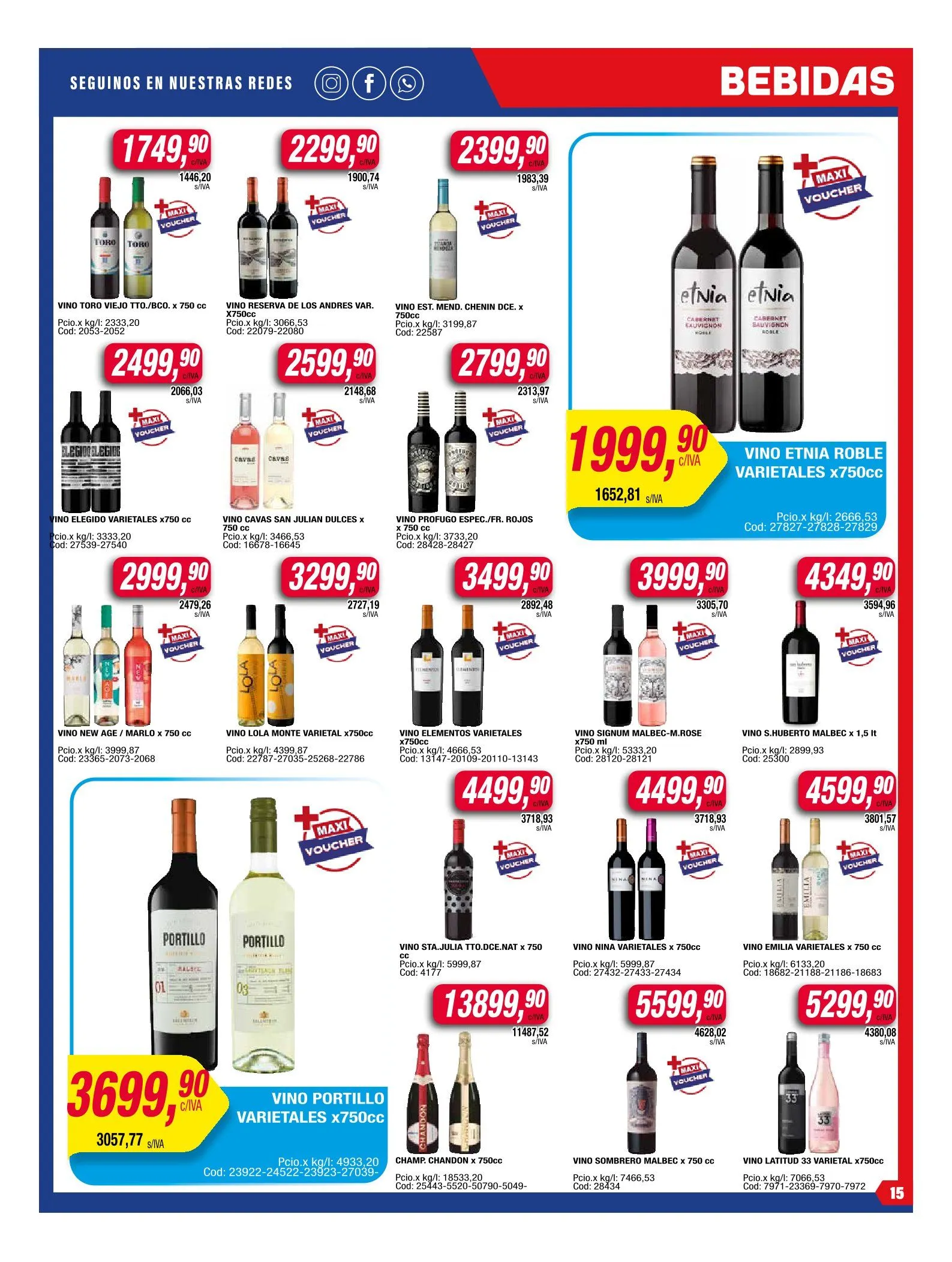 Ofertas de Ofertas Maxiconsumo 23 de junio al 29 de junio 2025 - Página 15 del catálogo