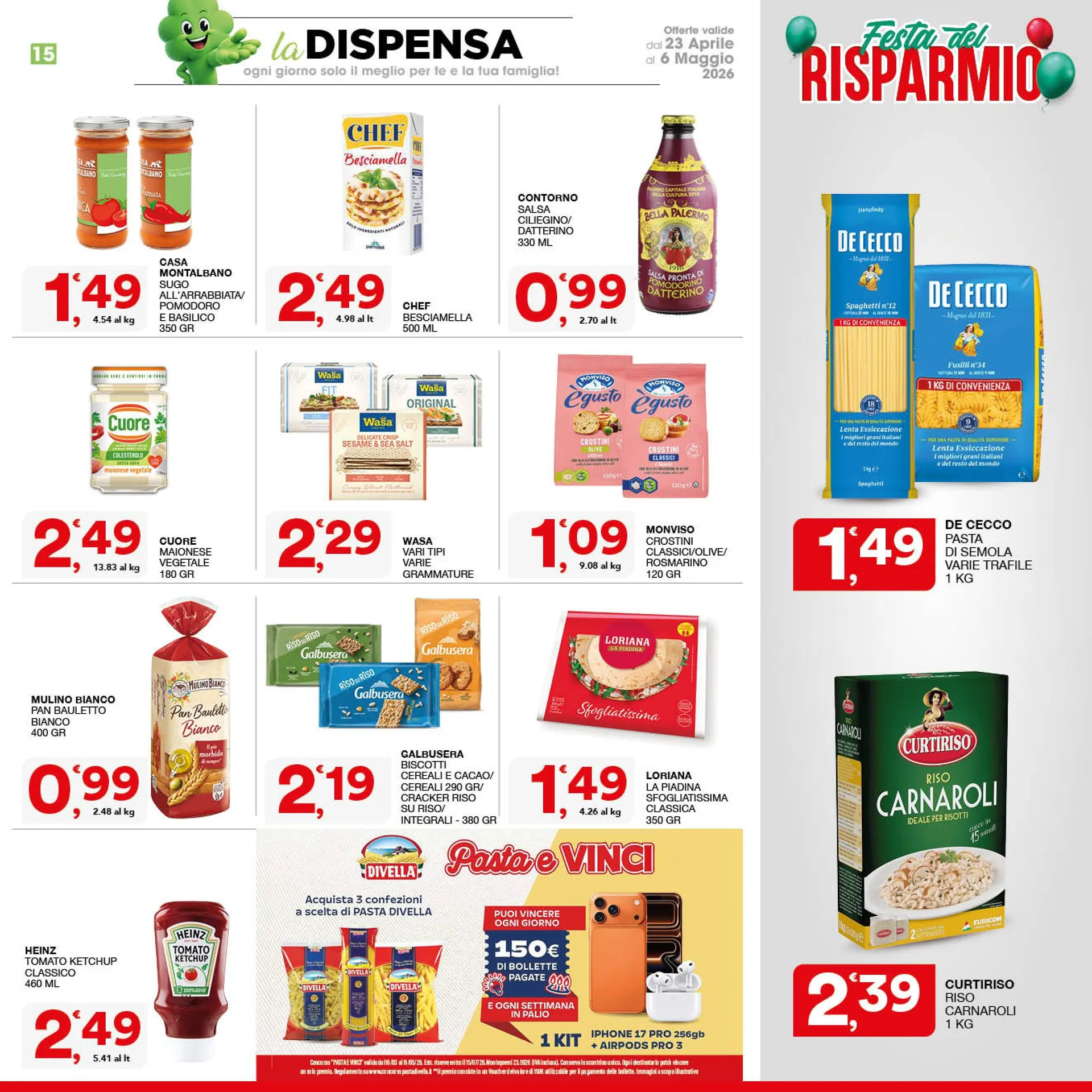 Sisa Volantino da 23 aprile a 6 maggio di 2026 - Pagina del volantino 15