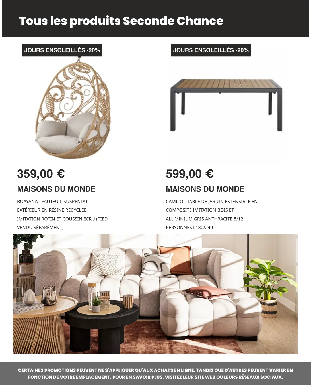 Maisons du Monde Catalogue du 8 mai au 22 mai 2026 - Catalogue page 15