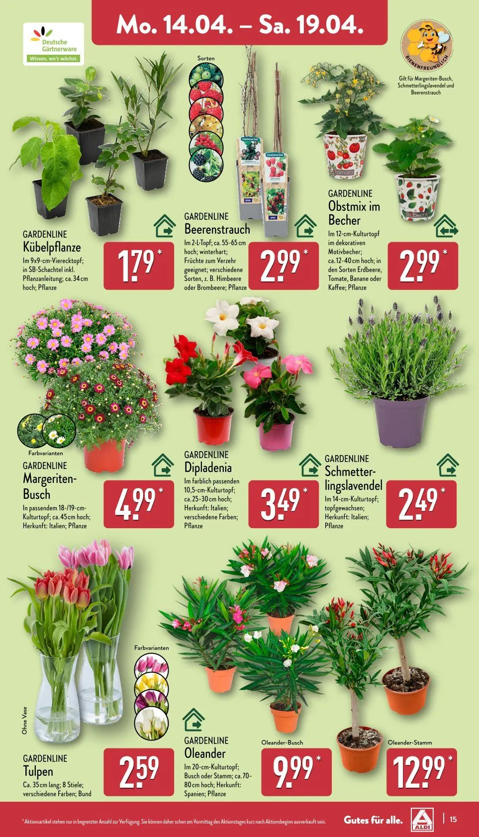 ALDI Aktuell Angebote von 14. April bis 19. April 2025 - Prospekt seite 14