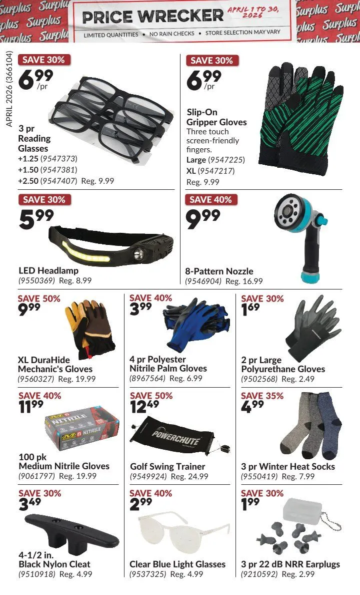 Princess Auto Sales from April 1 to April 30 2026 - flyer page 15