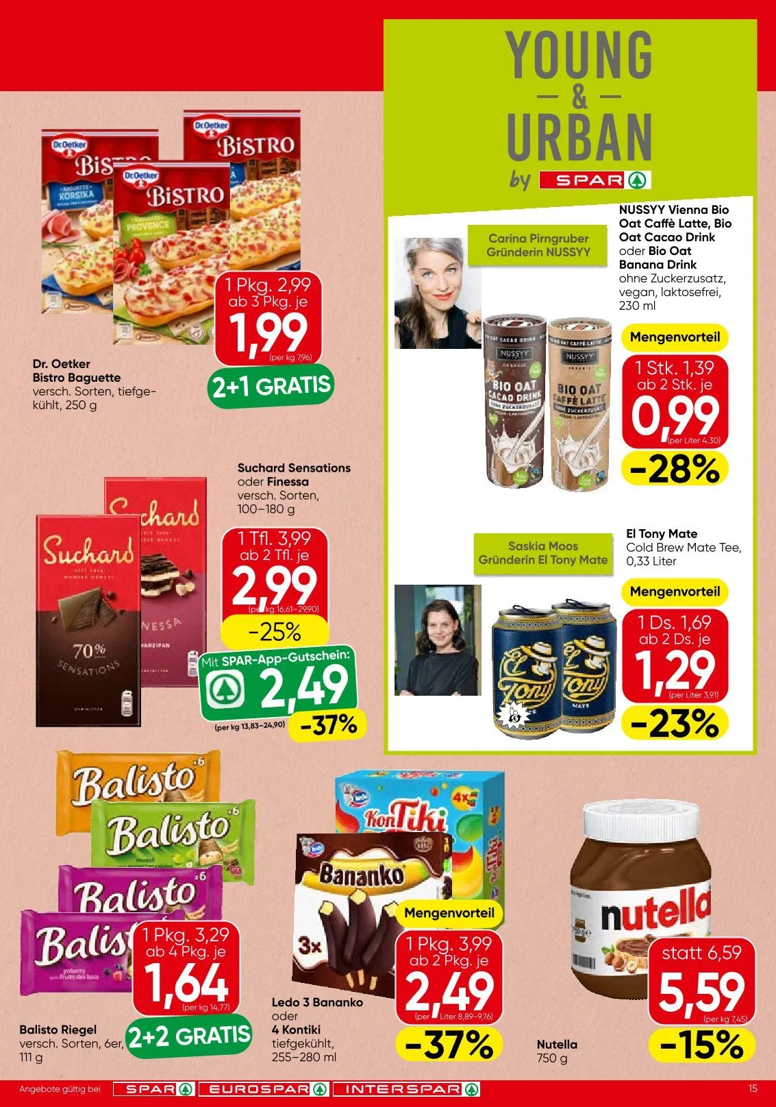 SPAR Prospekte  von 13. Mai bis 20. Mai 2026 - Flugblätt seite  15
