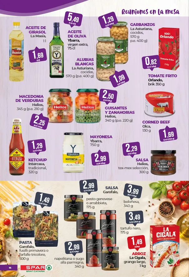 Catálogo de SPAR Gran Canaria Ofertas 24 de julio al 6 de agosto 2026 - Página 15