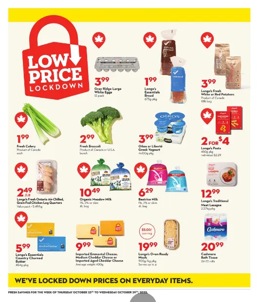 Longo's Sales from October 23 to October 28 2025 - flyer page 15