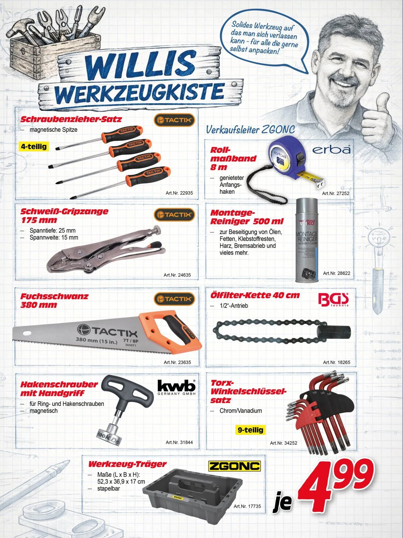 Zgonc Prospekte  von 13. April bis 30. April 2026 - Flugblätt seite  15