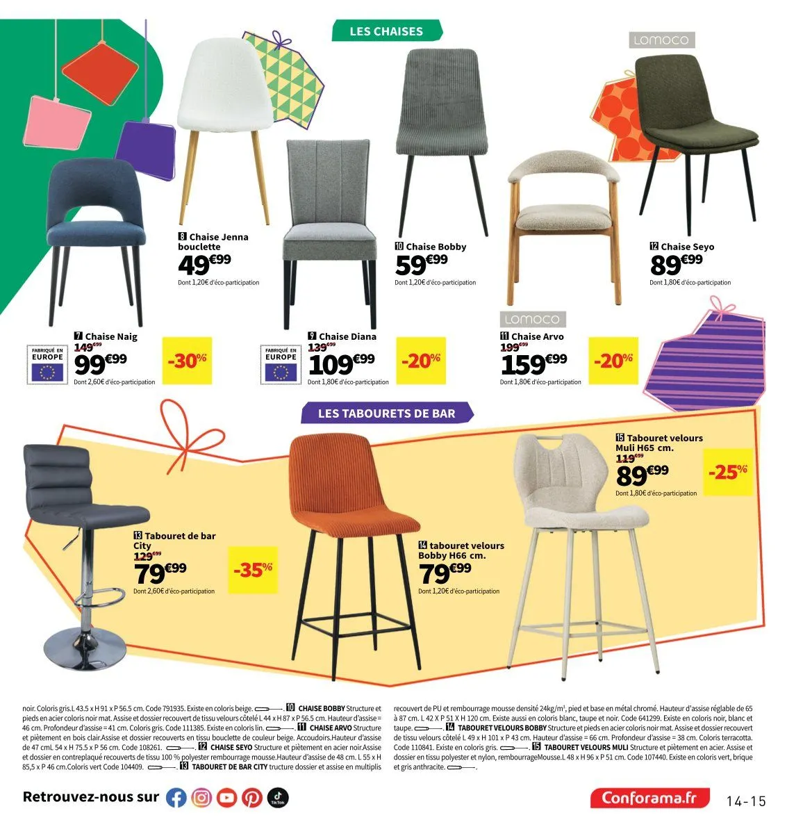 Catalogues Conforama du 28 octobre au 25 décembre 2025 - Catalogue page 15