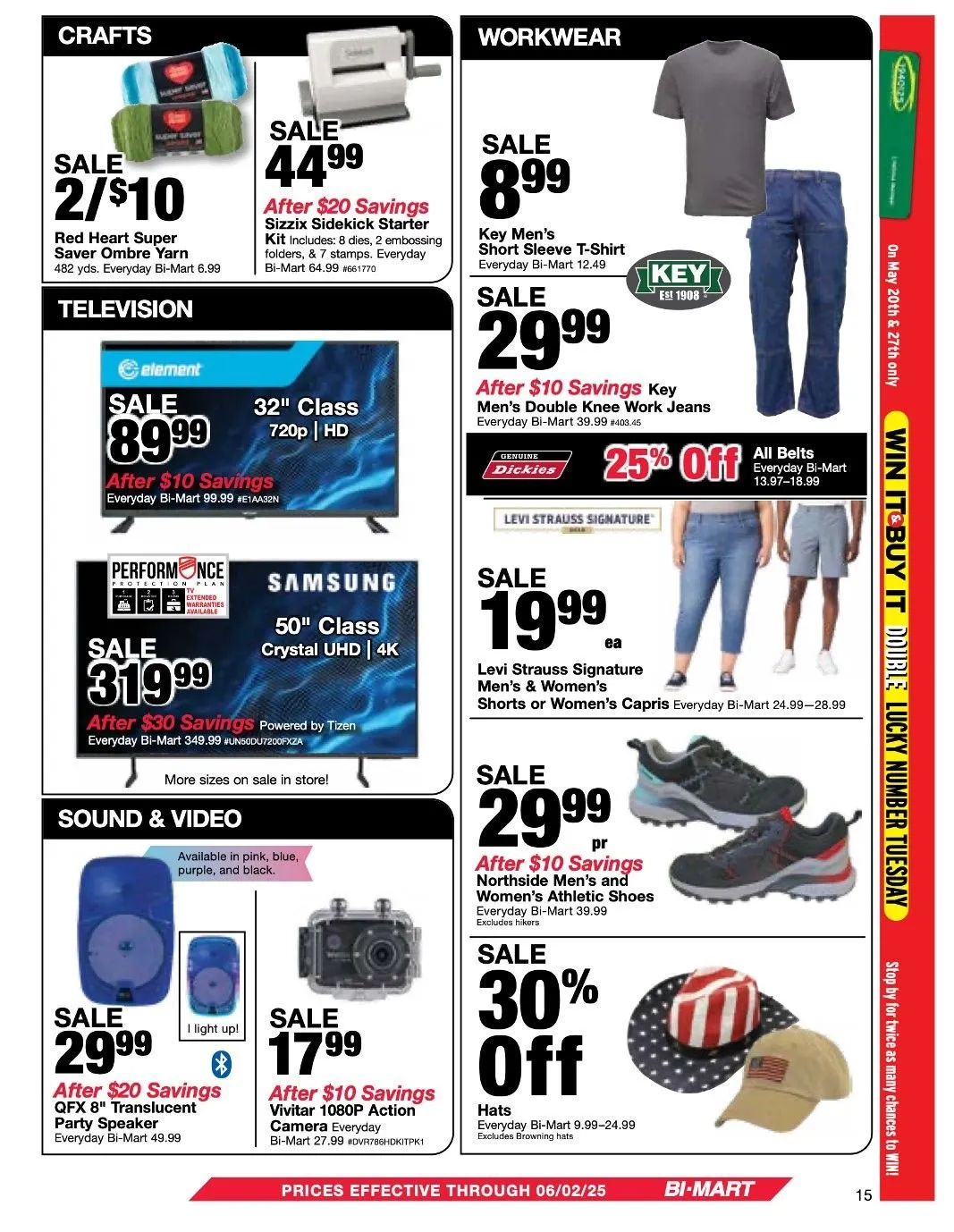 Weekly ad Bi-Mart Sales from May 20 to June 3 2025 - Page 15
