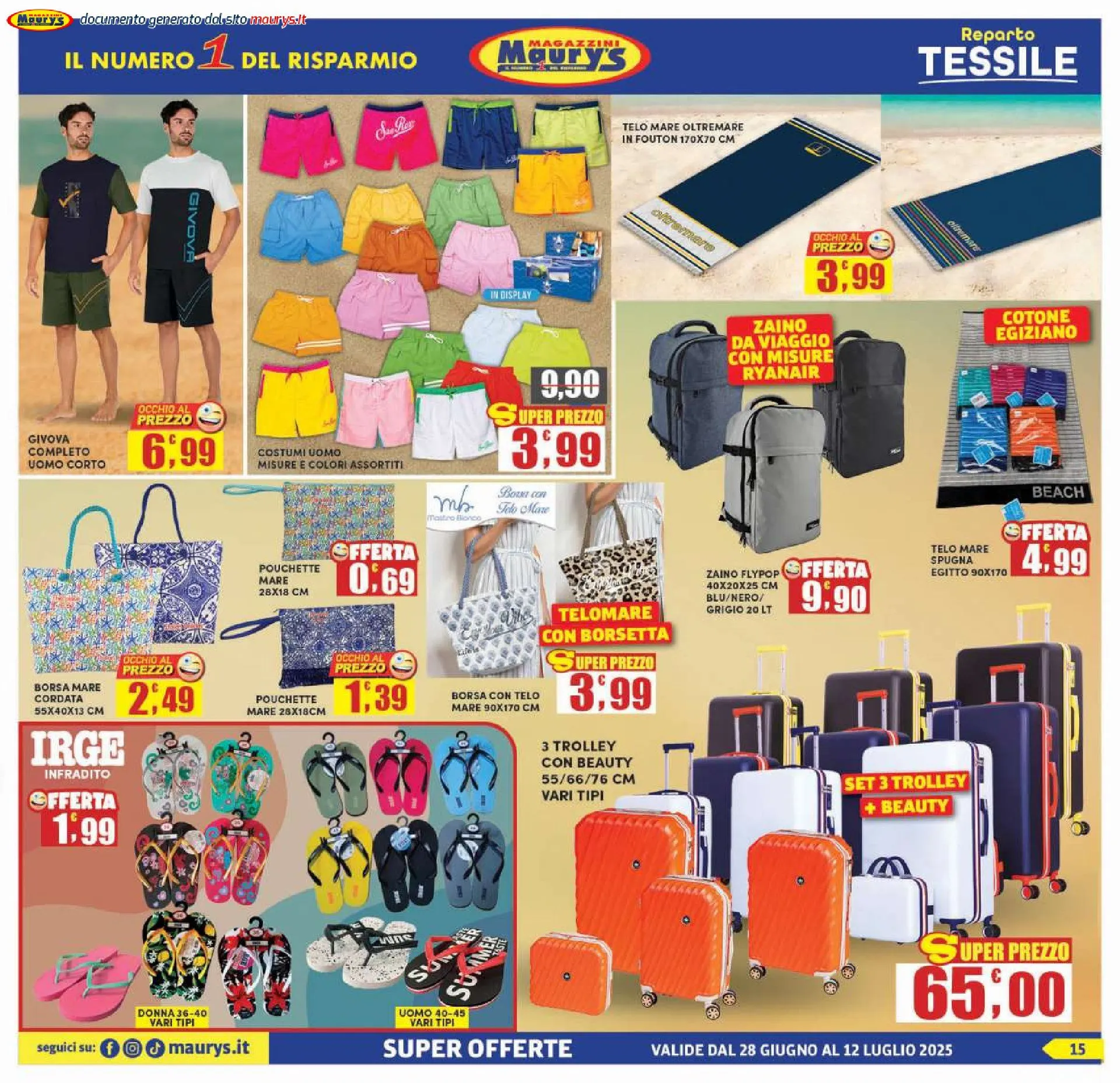 Maury's Promozione da 28 giugno a 12 luglio di 2025 - Pagina del volantino 15