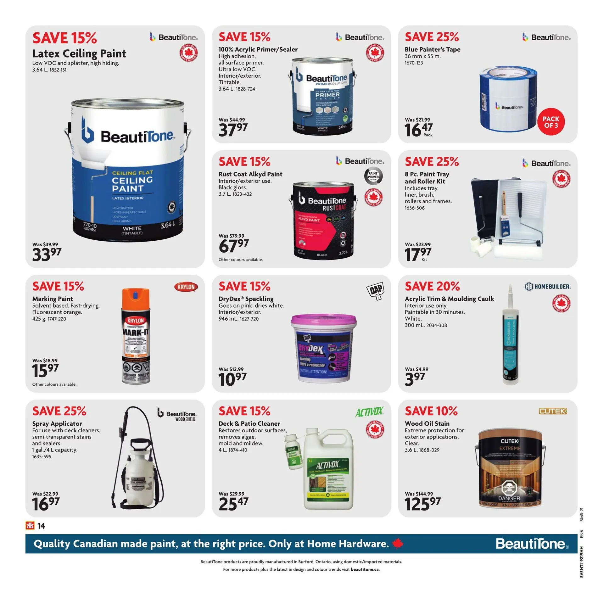 Home Hardware weekly ads from May 7 to May 20 2026 - flyer page 15