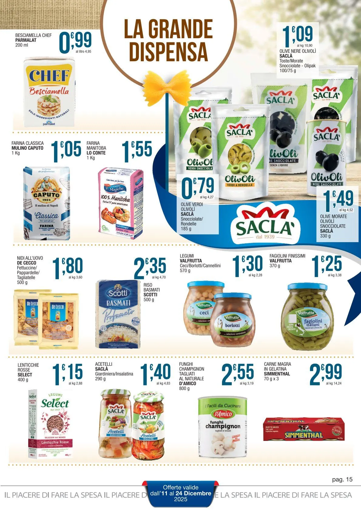 Maxi Sidis Volantino da 11 dicembre a 24 dicembre di 2025 - Pagina del volantino 15