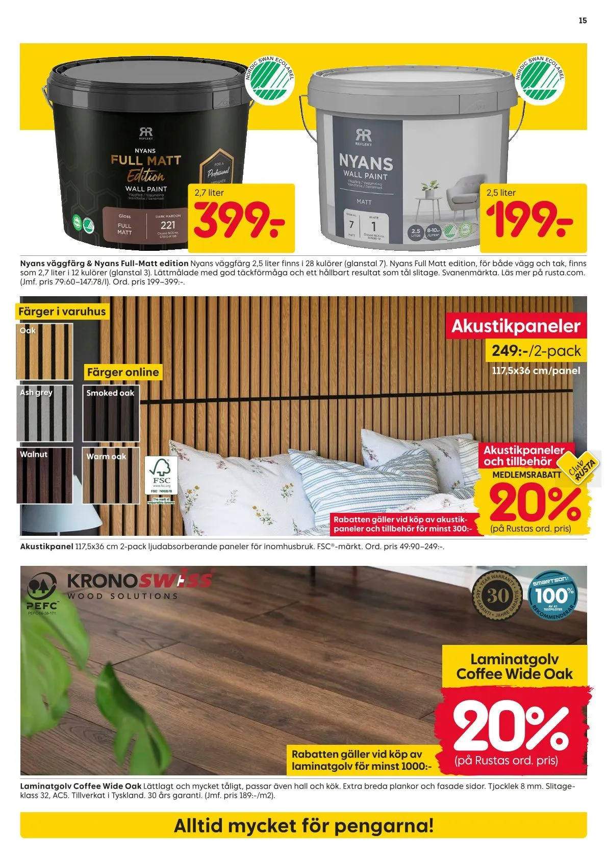  Rusta erbjudanden från 11 maj till 17 maj 2026 - Reklamblad sidor 15