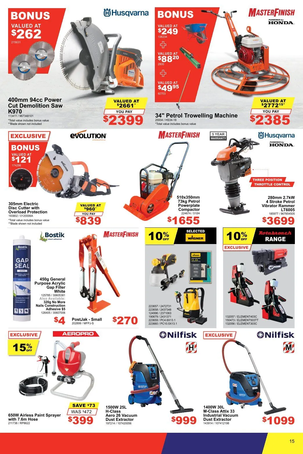 Total Tools catalogues - Weekly specials  - Catalogue valid from 19 August to 7 September 2025 - page 15