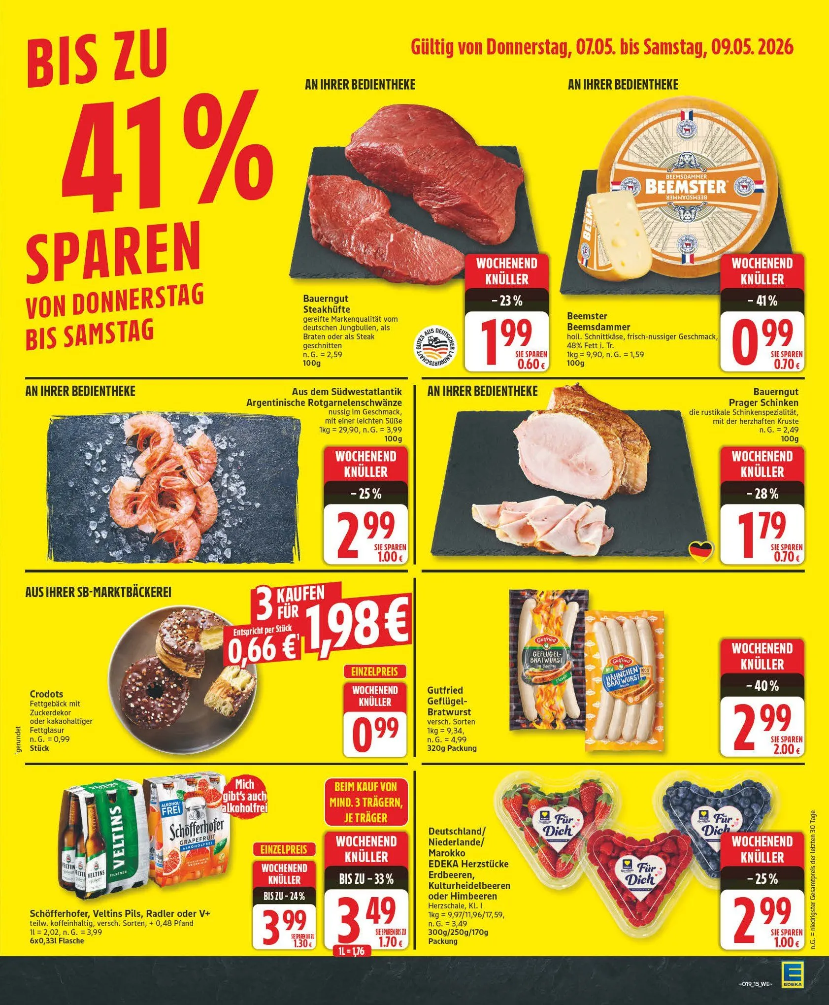 Edeka Angebote von 4. Mai bis 9. Mai 2026 - Prospekt seite 15