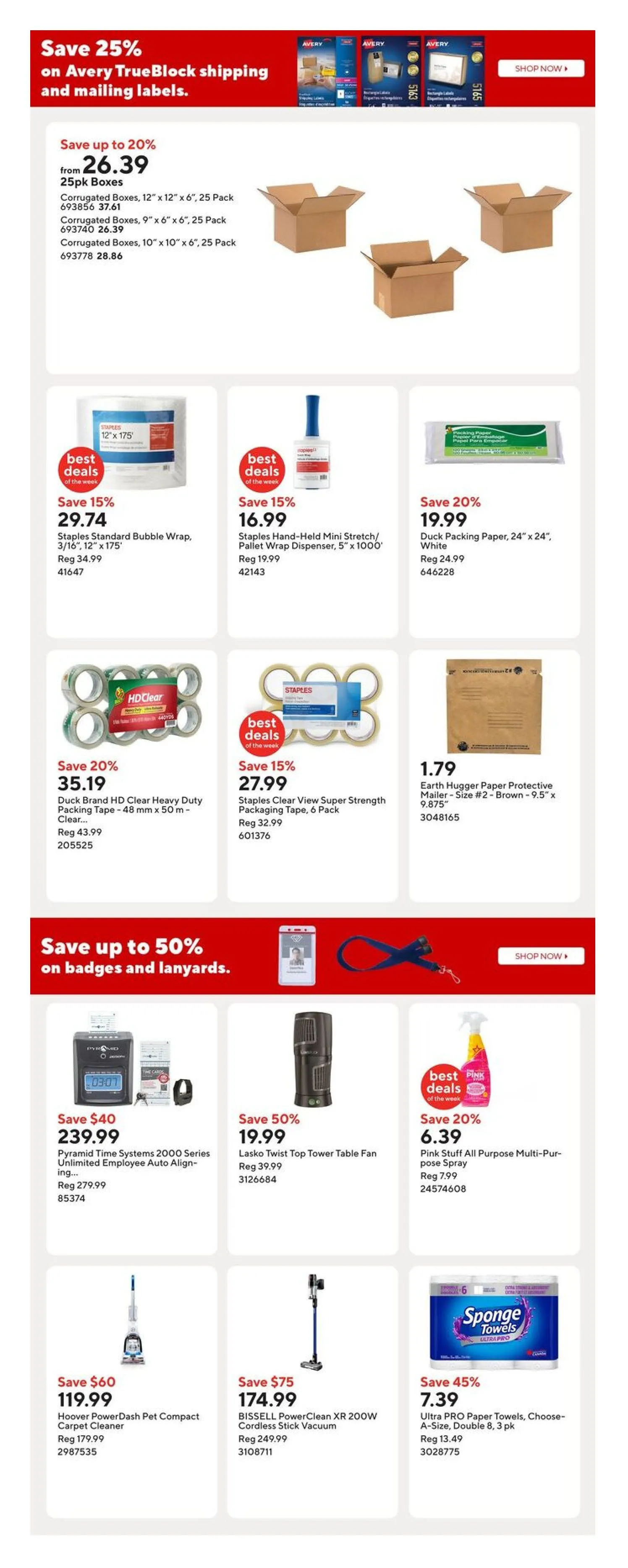 Staples Sales from October 17 to October 23 2025 - flyer page 15