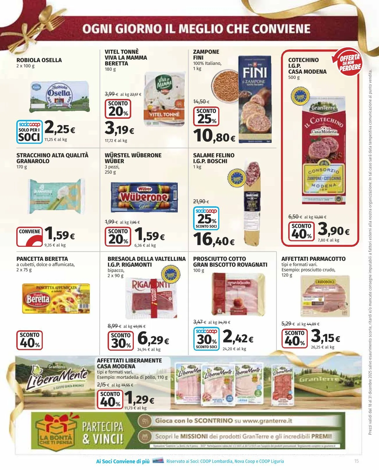 Coop Volantino da 18 dicembre a 31 dicembre di 2025 - Pagina del volantino 15