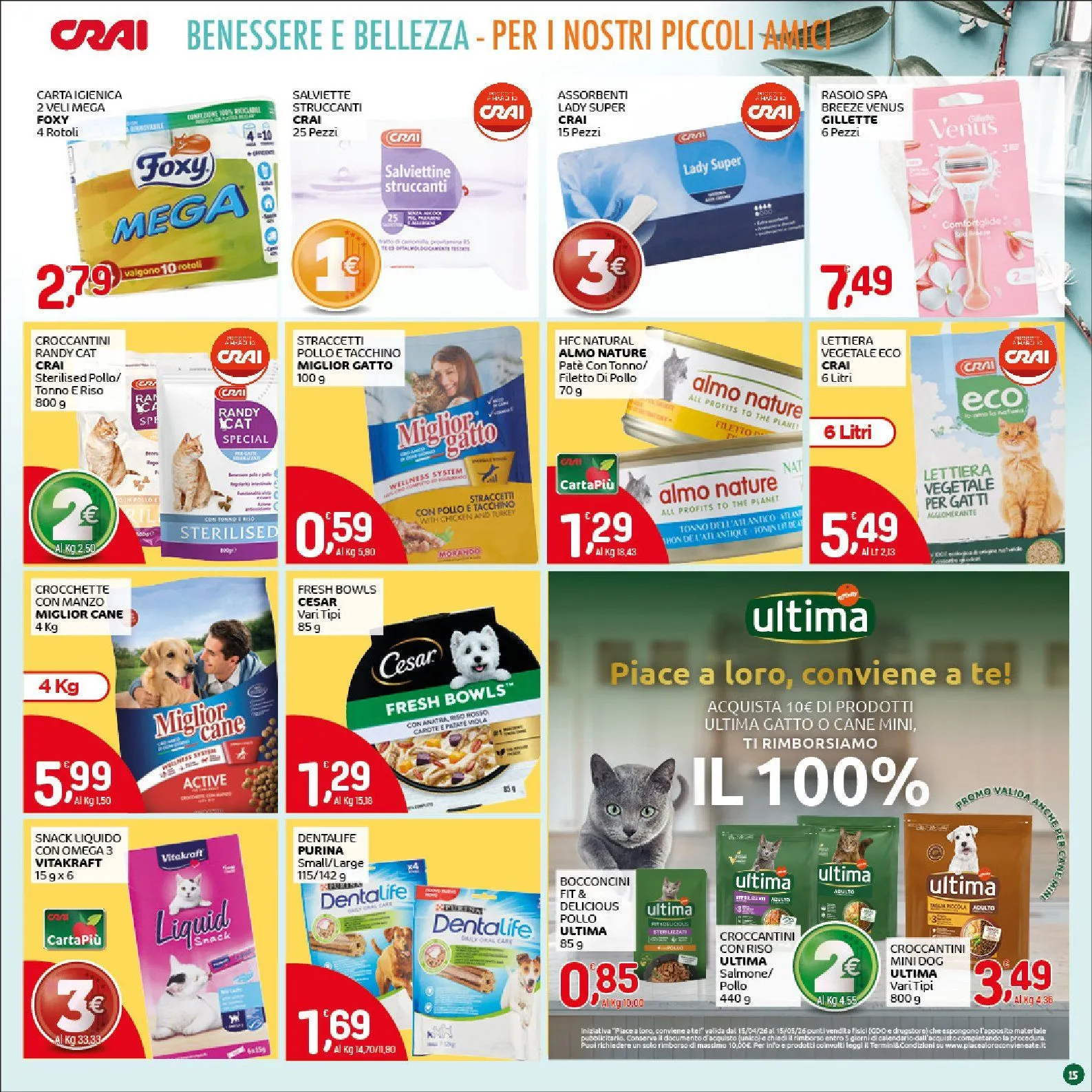 Volantini Crai da 30 aprile a 9 maggio di 2026 - Pagina del volantino 15