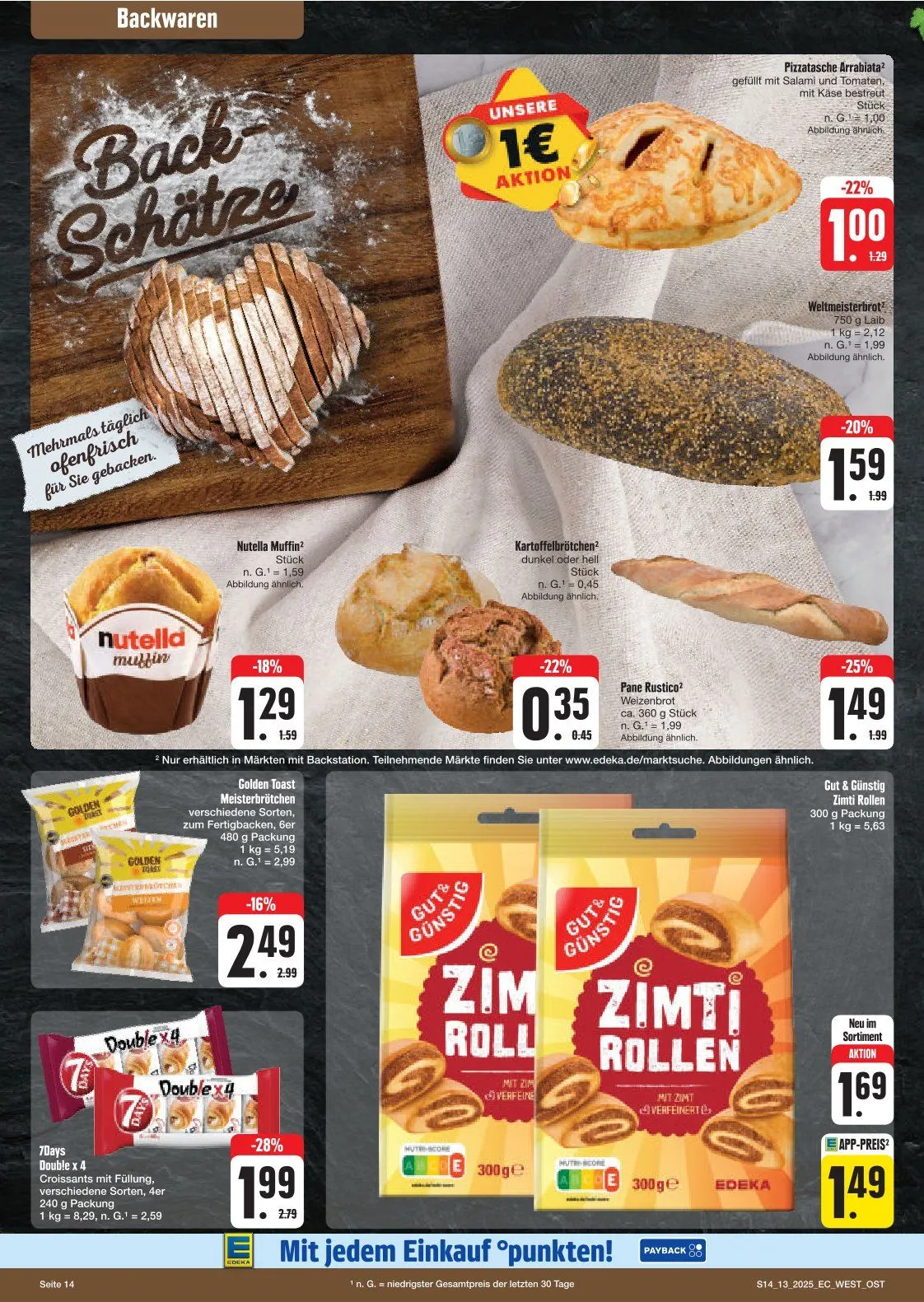 Edeka Prospekt von 25. März bis 29. März 2025 - Prospekt seite 15