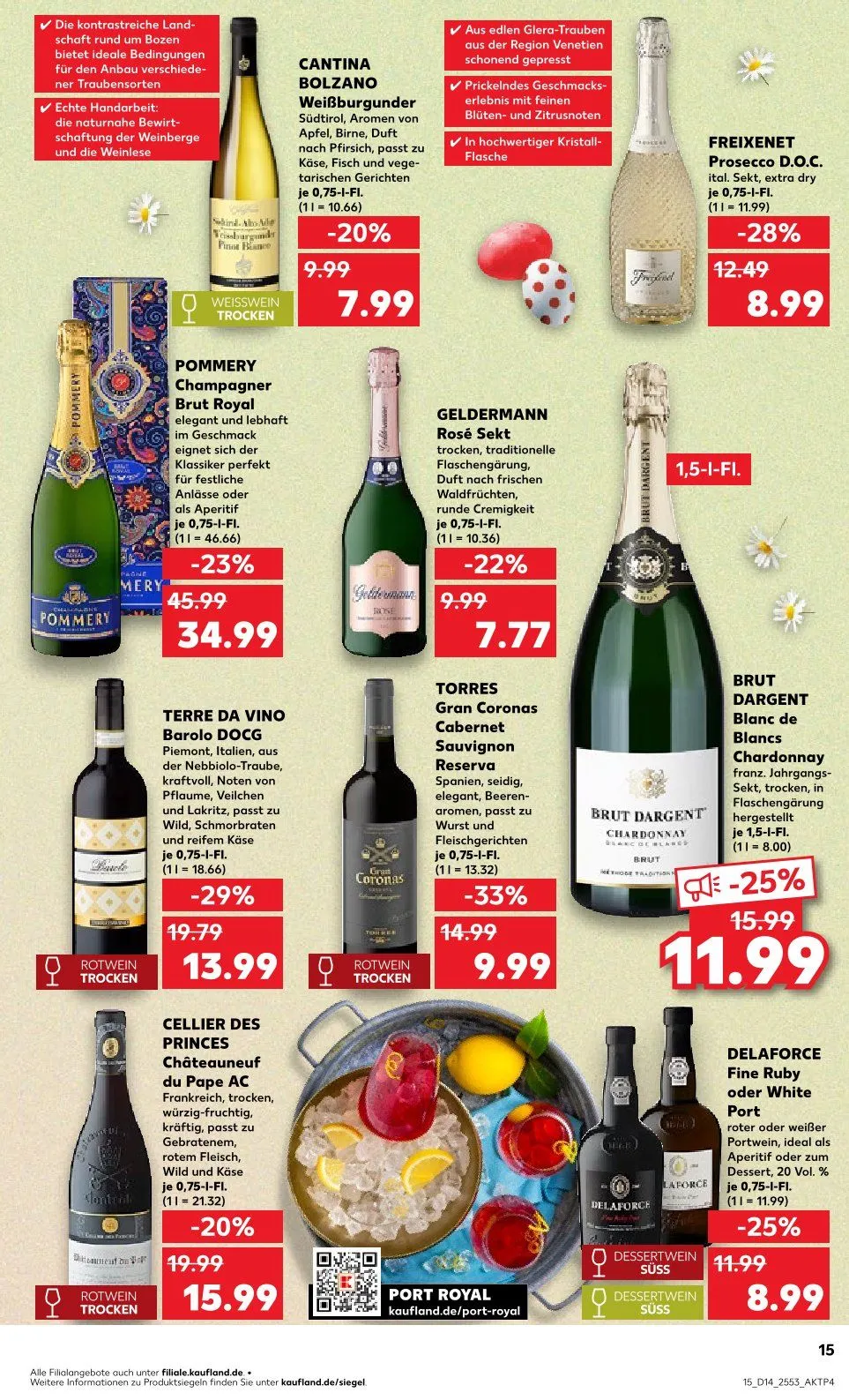 Kaufland Prospekt von 3. April bis 9. April 2025 - Prospekt seite 15