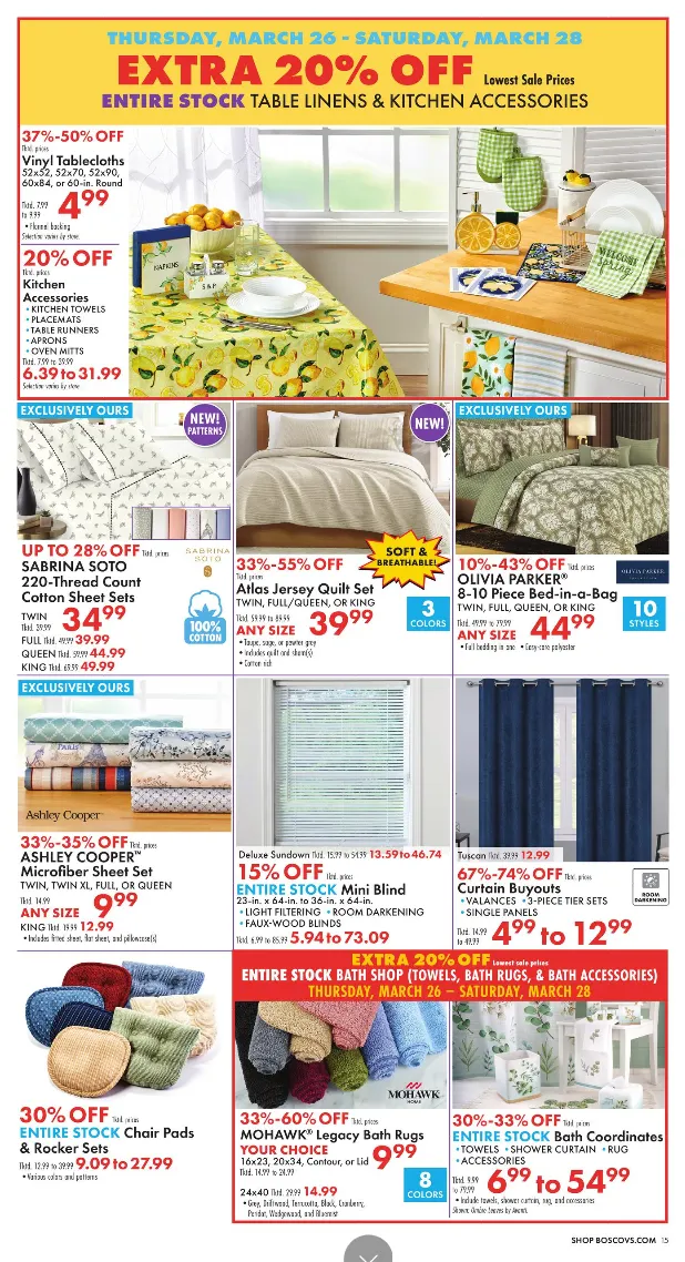 Weekly ad Boscov's Sales from March 26 to April 1 2026 - Page 15