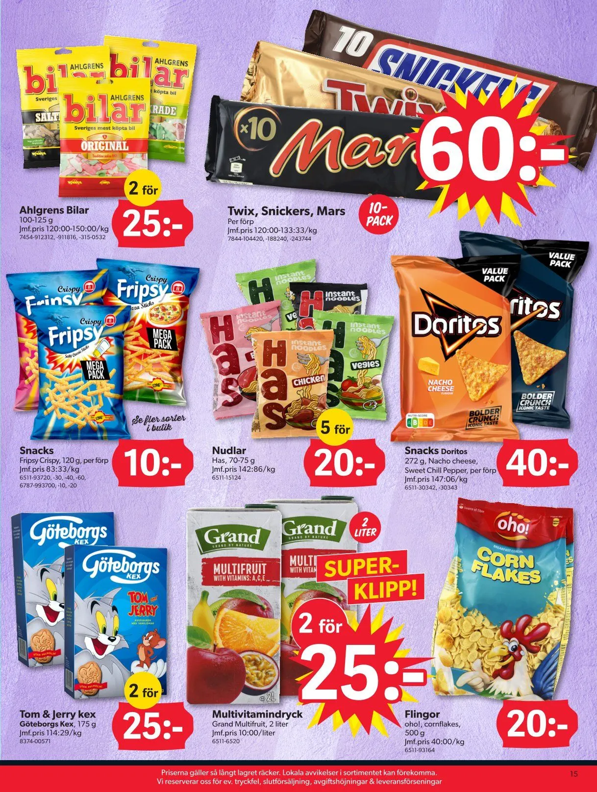 DollarStore Annonsbladet från 8 januari till 12 januari 2025 - Reklamblad sidor 15