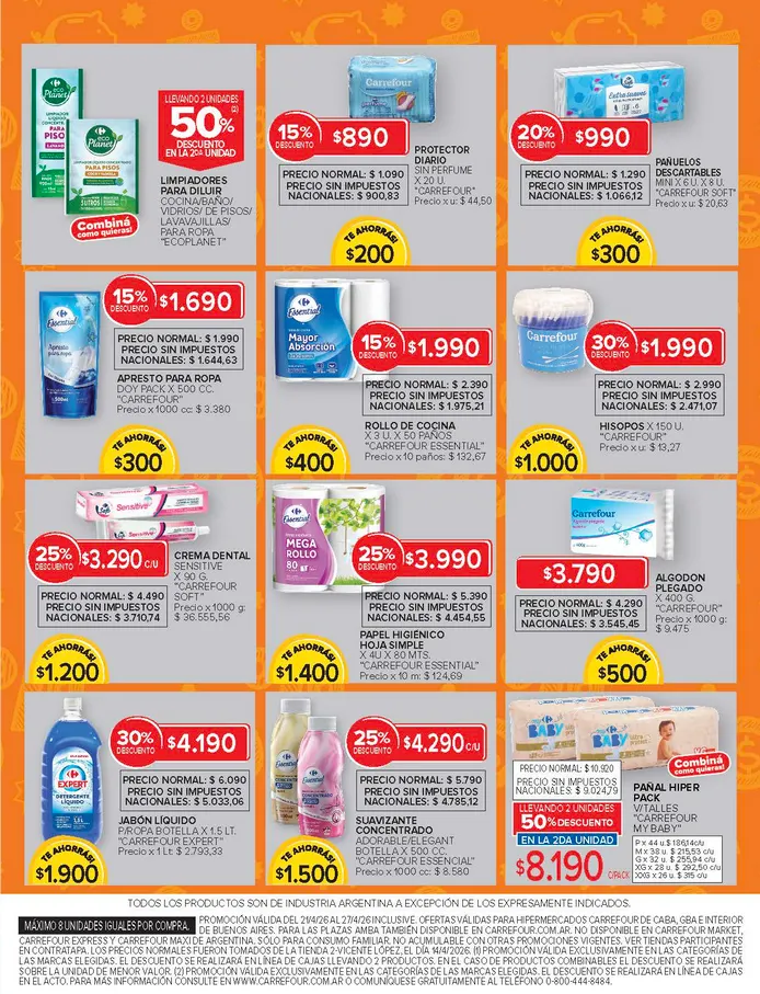 Ofertas de Ofertas Carrefour  21 de abril al 27 de abril 2026 - Página 15 del catálogo