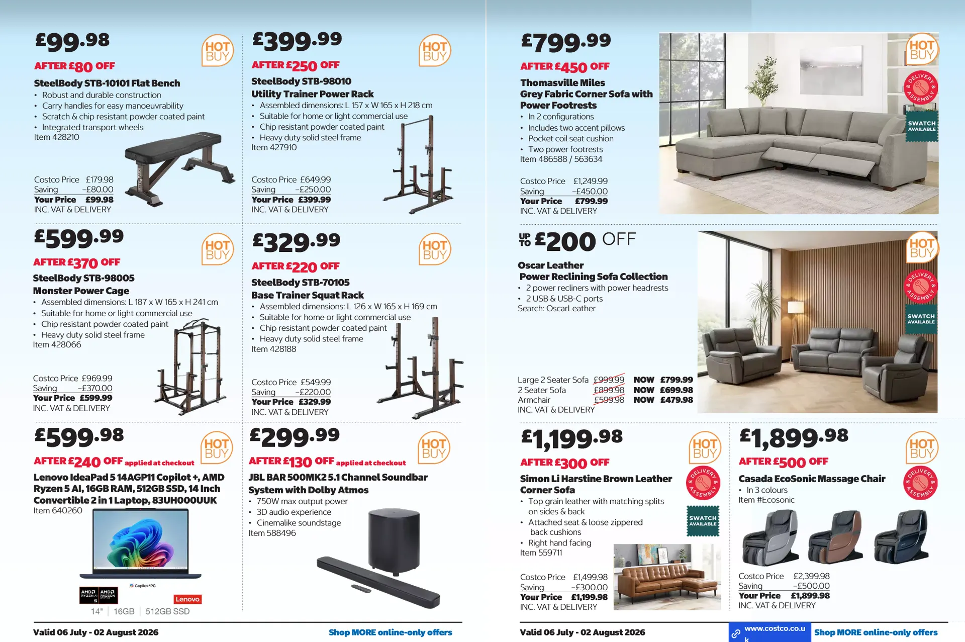 COSTCO Sales from 6 July to 2 August 2026 - Catalogue Page 15