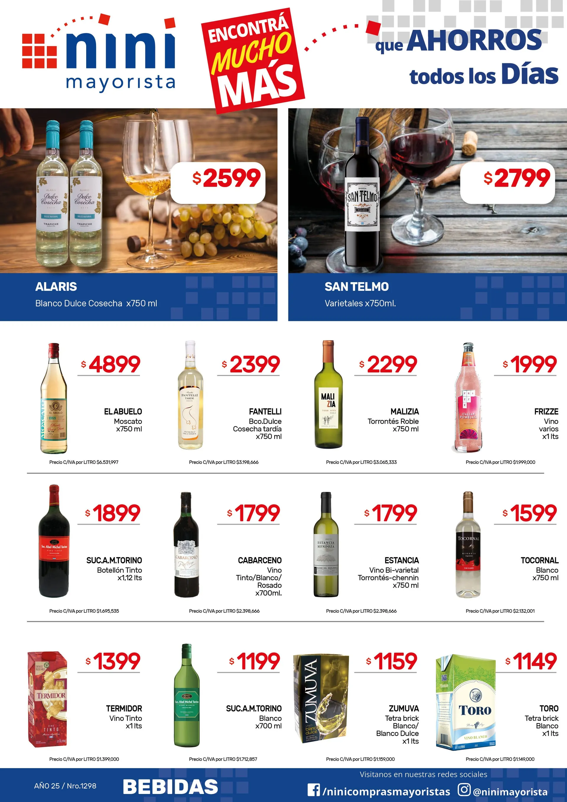 Ofertas de Nini Mayorista 10 de marzo al 16 de marzo 2025 - Página 16 del catálogo