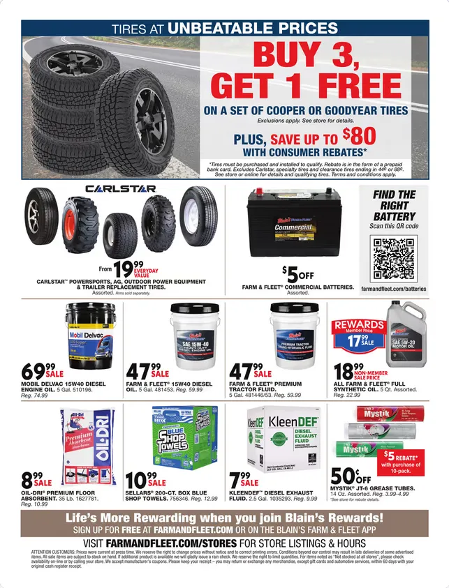 Weekly promotion Blain's Farm & Fleet Sales spanning from May 21 to May 31 2026 - Page 15 for Catalogue 365