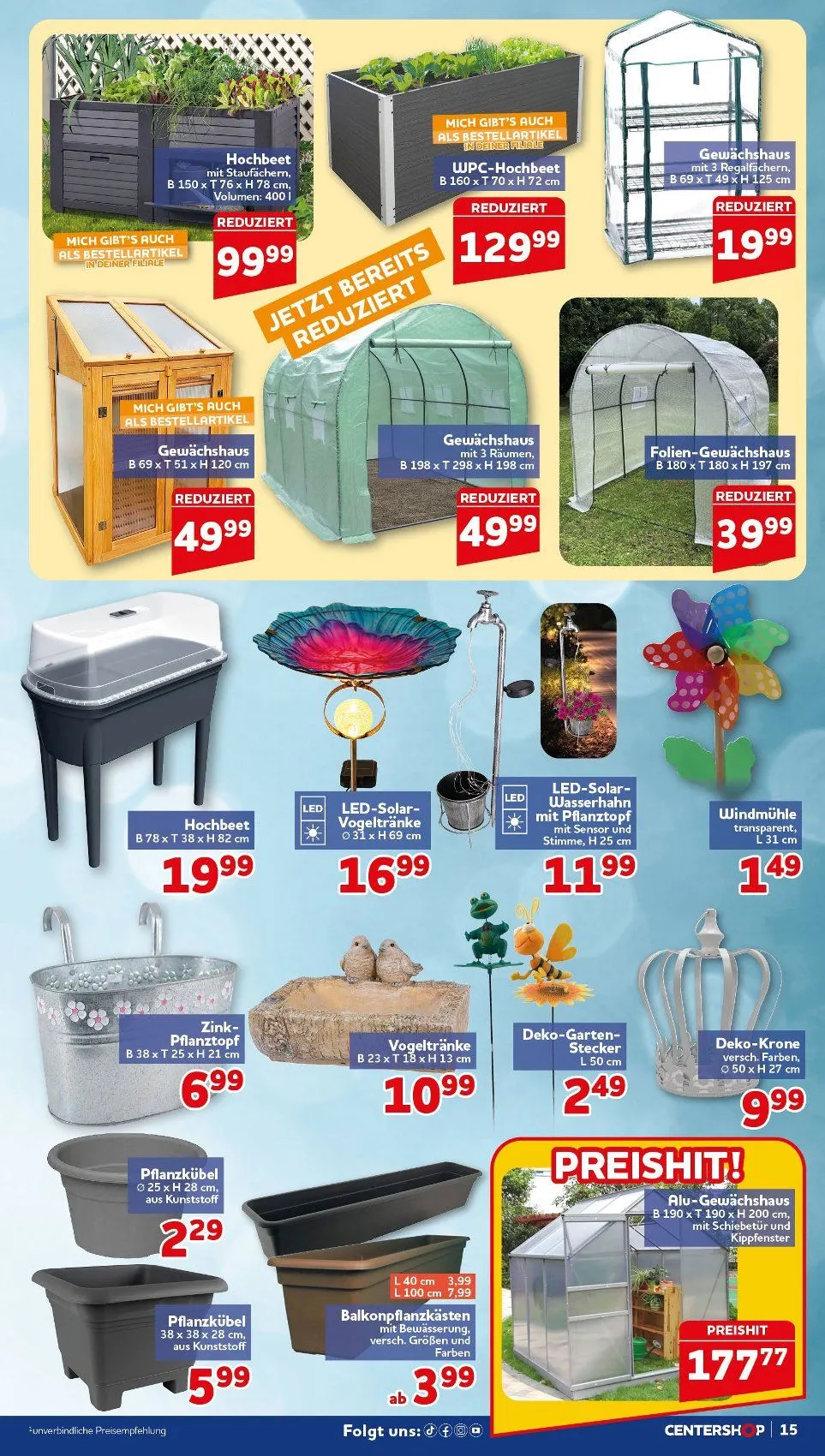  CENTERSHOP Prospekte von 29. Juni bis 4. Juli 2026 - Prospekt seite 15