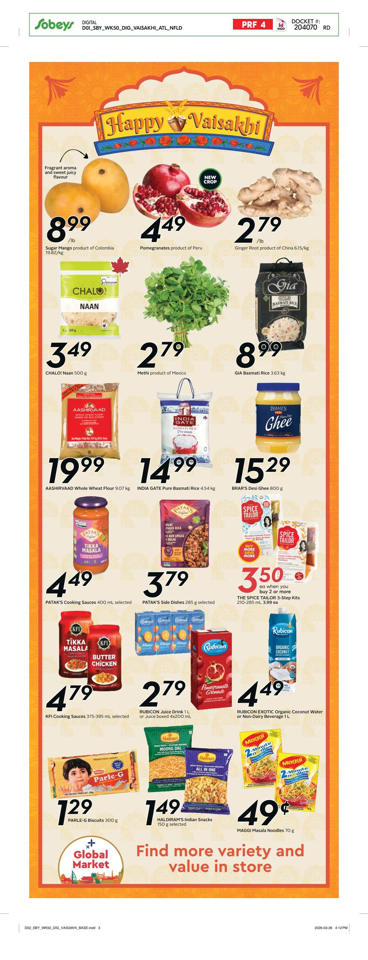 Sobeys Sales from April 9 to April 15 2026 - flyer page 15