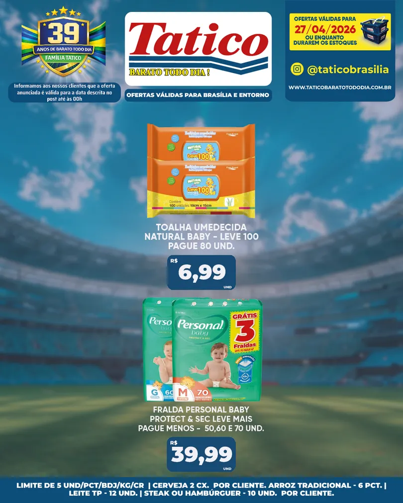 Encarte de  TATICO Ofertas 27 de abril até 27 de abril 2026 - Pagina 15