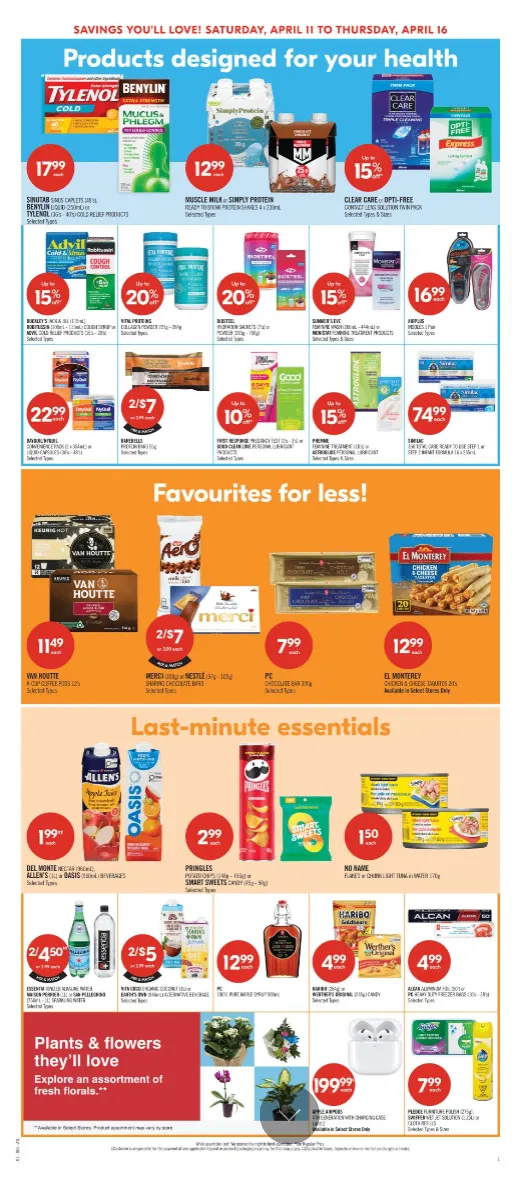  Shoppers Drug Mart Sales from April 11 to April 16 2026 - flyer page 15