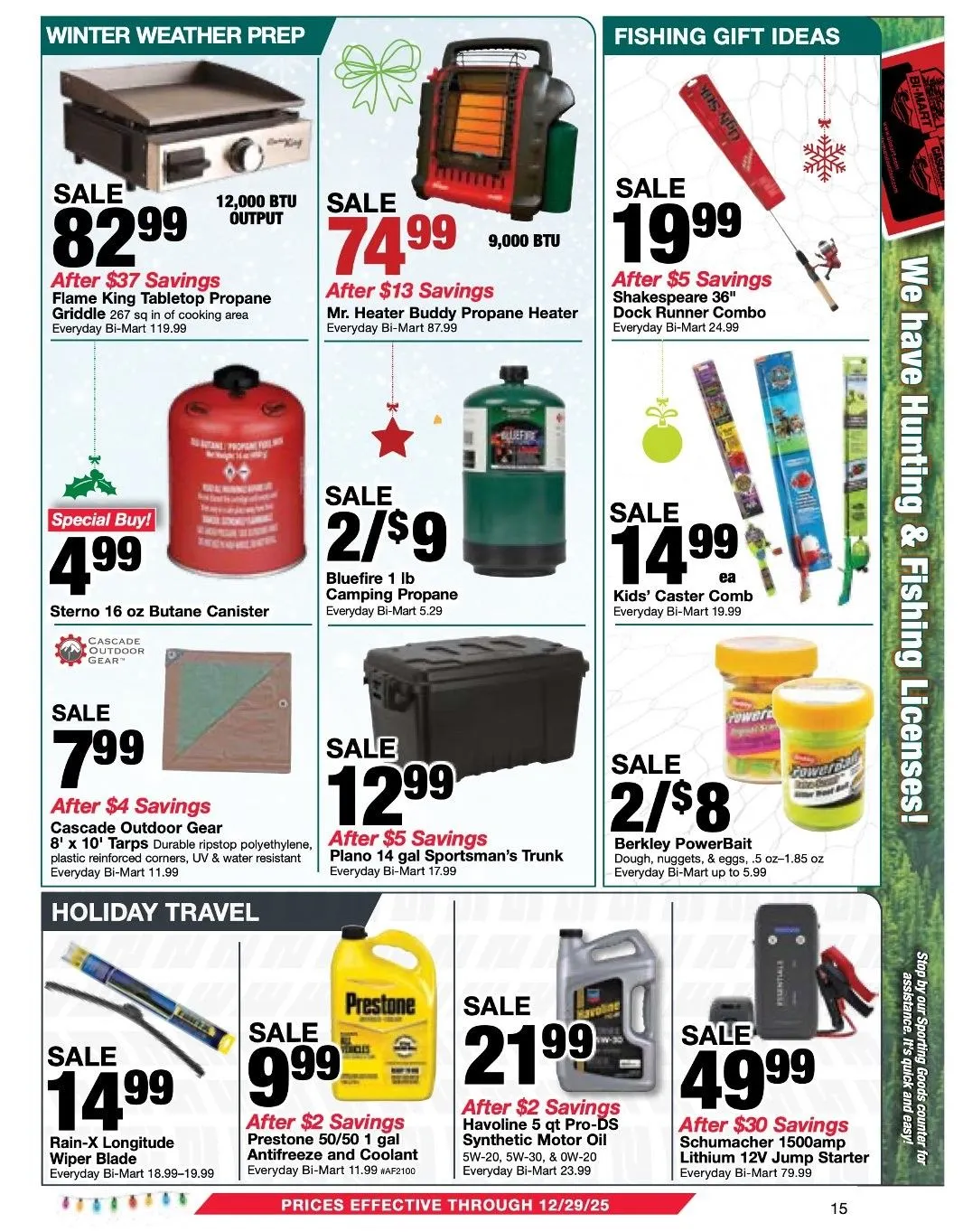 Weekly ad Bi-Mart Sales from December 16 to December 30 2025 - Page 15