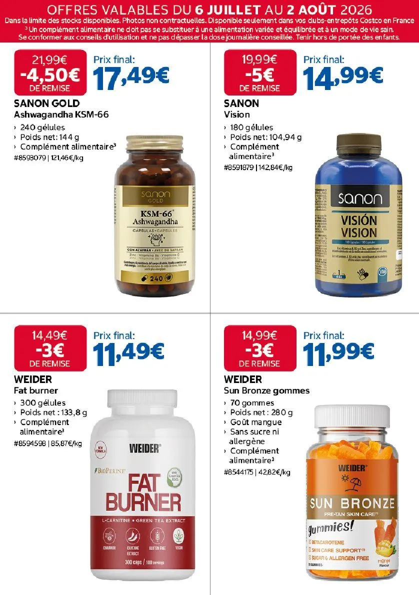 Catalogues Costco du 6 juillet au 2 août 2026 - Catalogue page 15