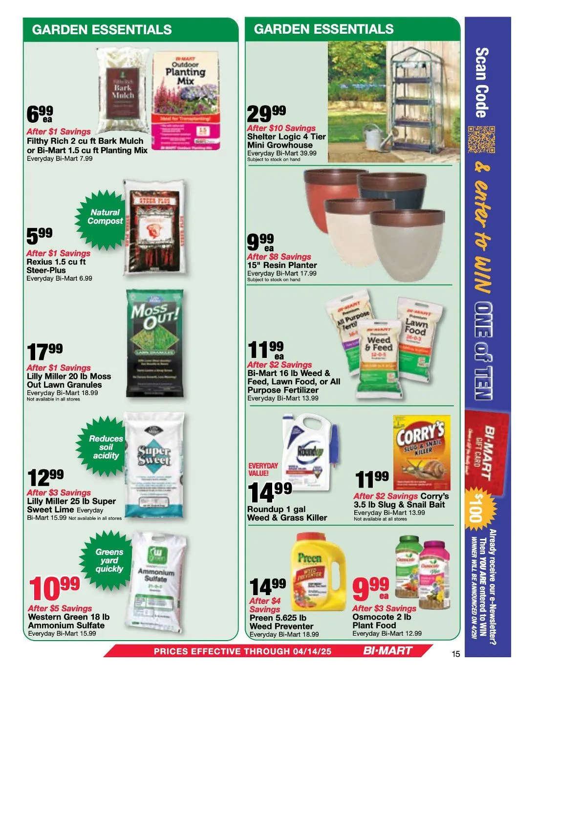 Weekly ad Bi-Mart weekly ads from March 25 to April 15 2025 - Page 15