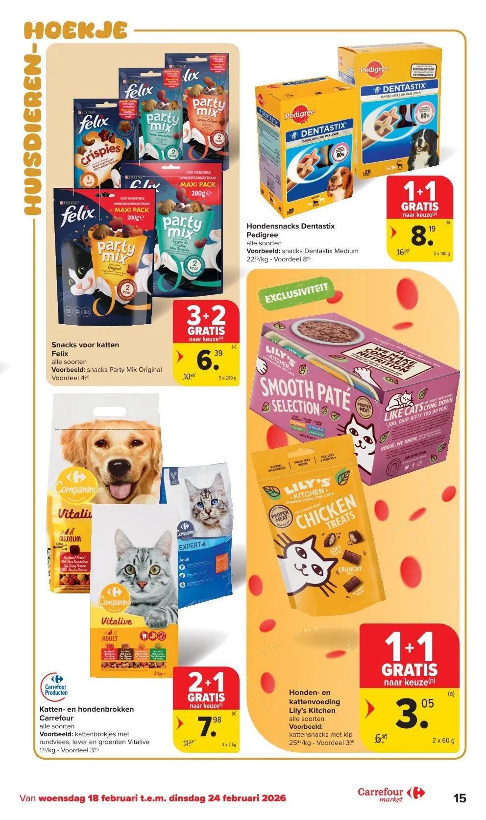 Laatste aanbiedingen in Carrefour folders van 18 februari tot 24 februari 2026 - folder pagina 15