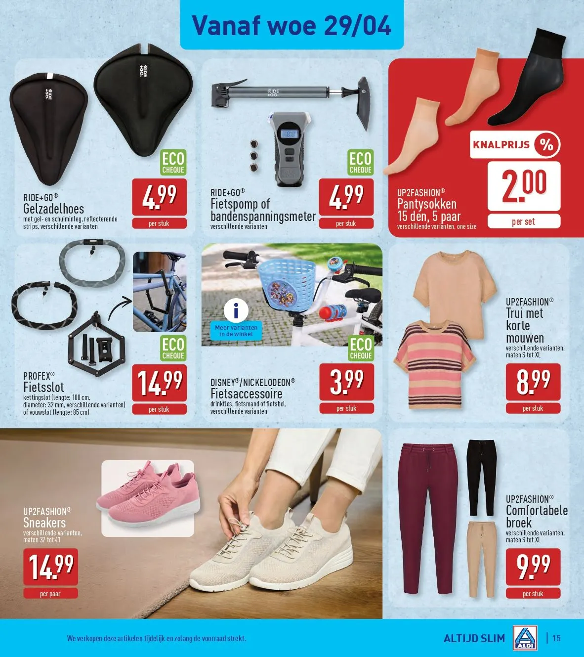  ALDI Folder van 20 april tot 25 april 2026 - folder pagina 15