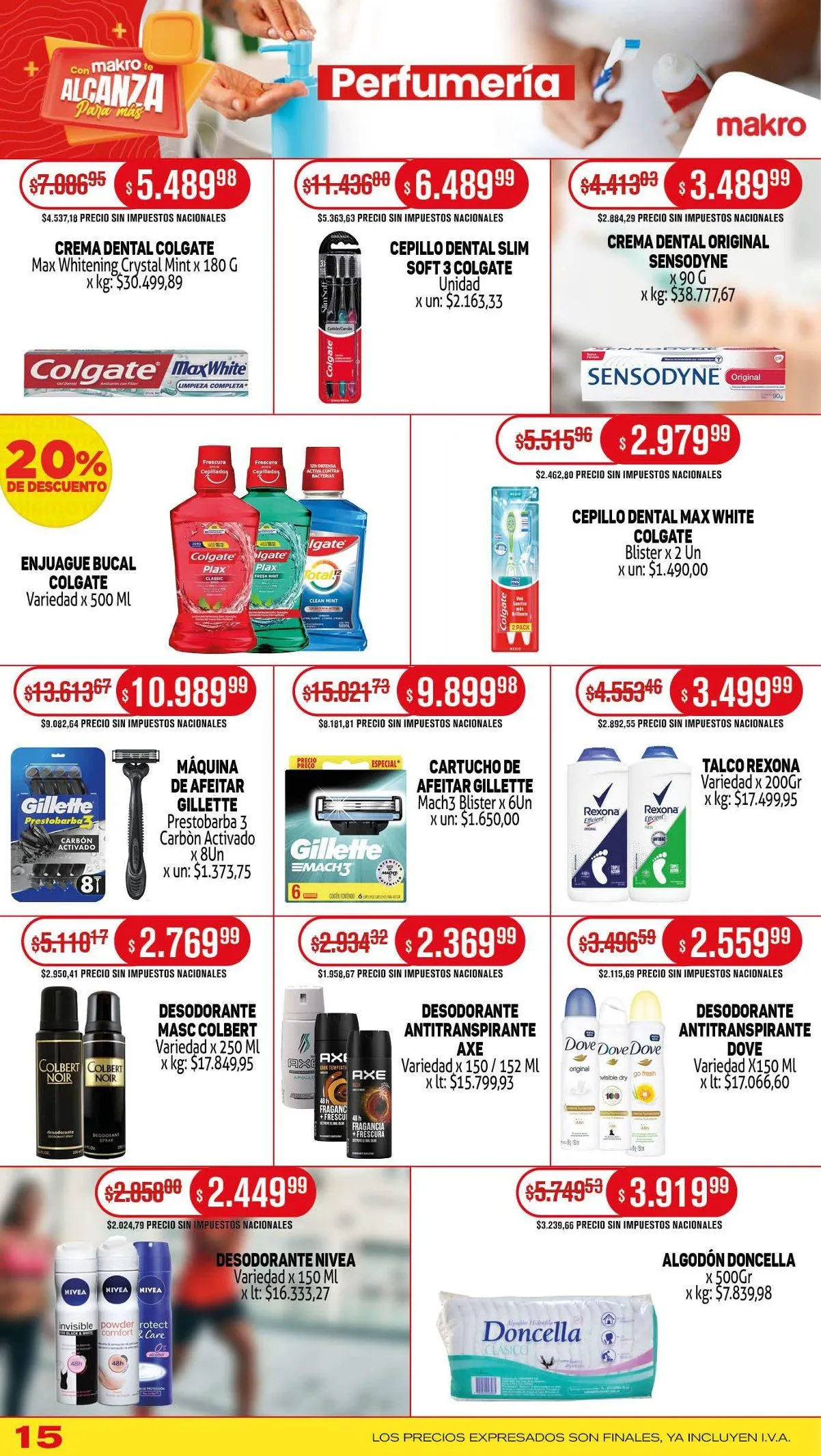 Ofertas de Makro Ofertas 4 de septiembre al 11 de septiembre 2025 - Página 15 del catálogo