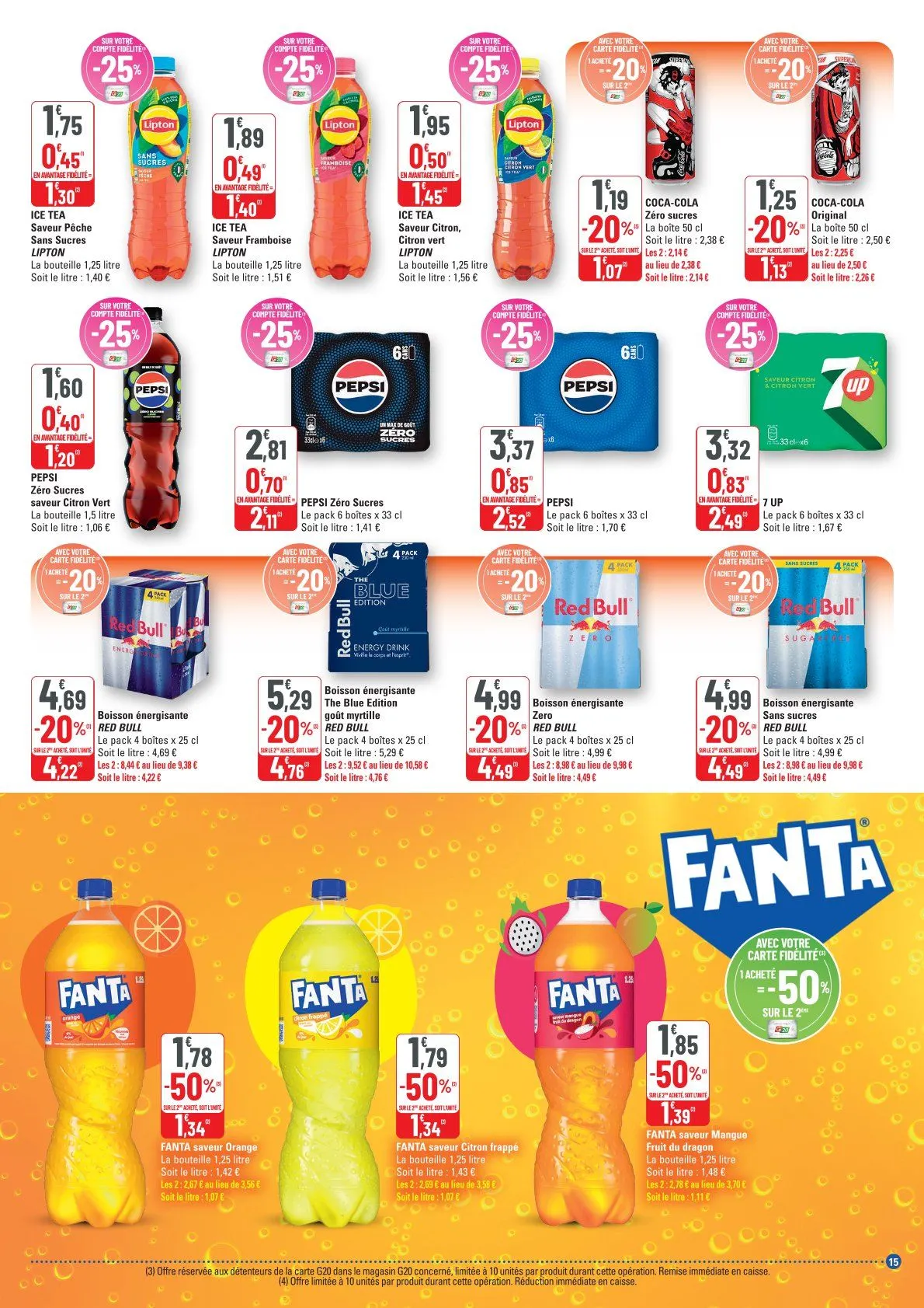 G20 Supermarchés Catalogue du 17 juin au 28 juin 2026 - Catalogue page 15
