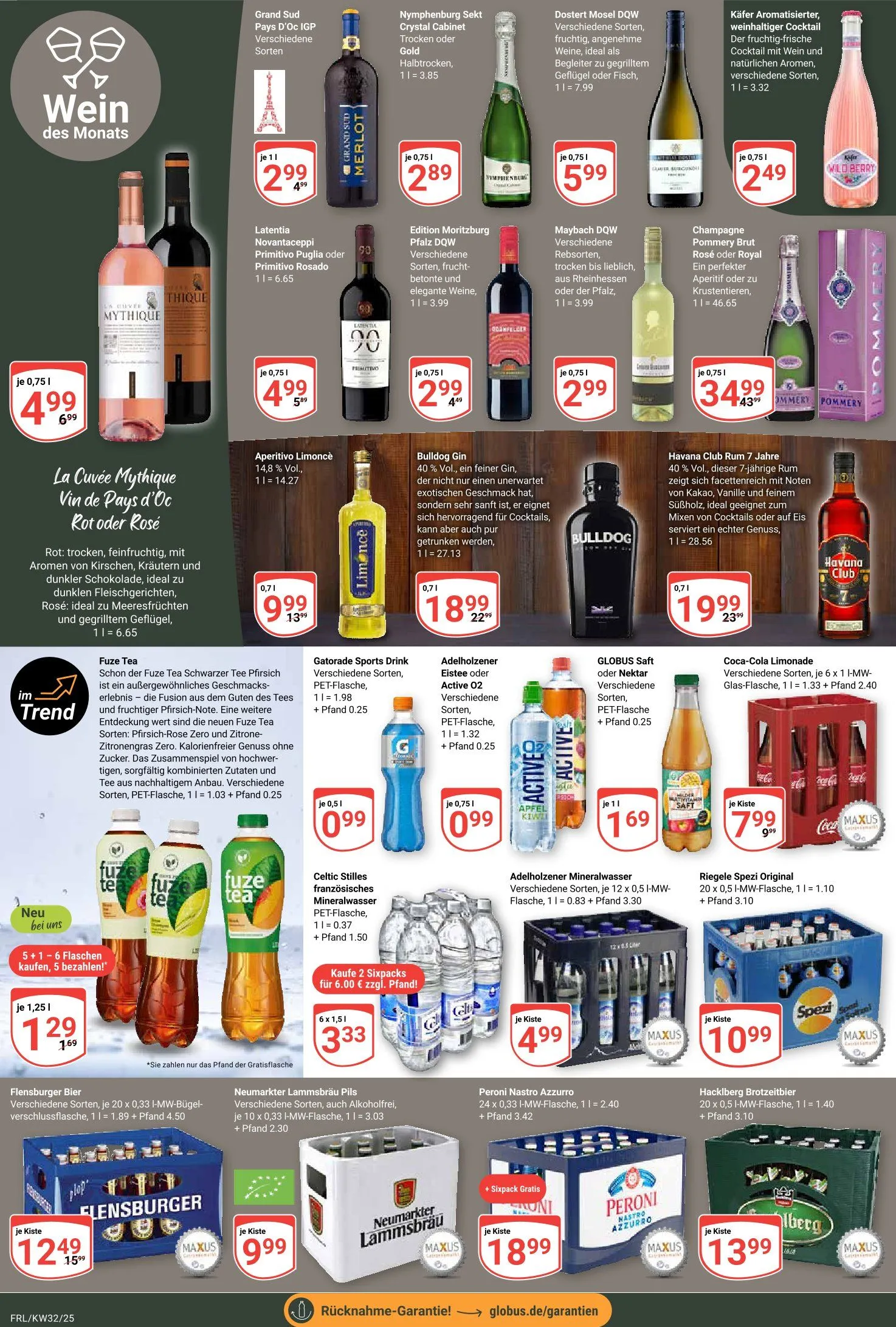 Globus Angebote von 4. August bis 9. August 2025 - Prospekt seite 15