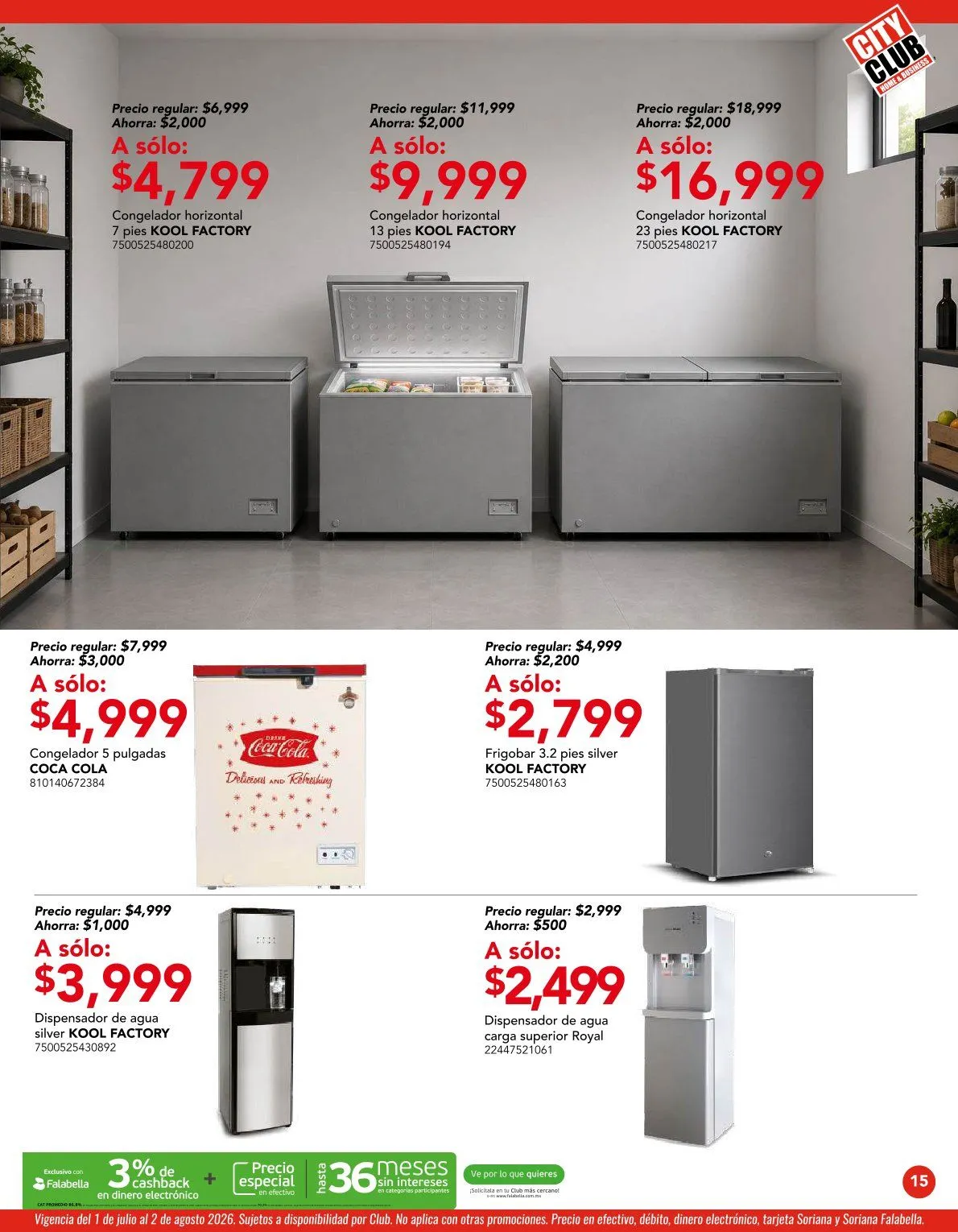 Catálogo de City Club Ofertas 1 de julio al 31 de julio 2026 - Pagina 15