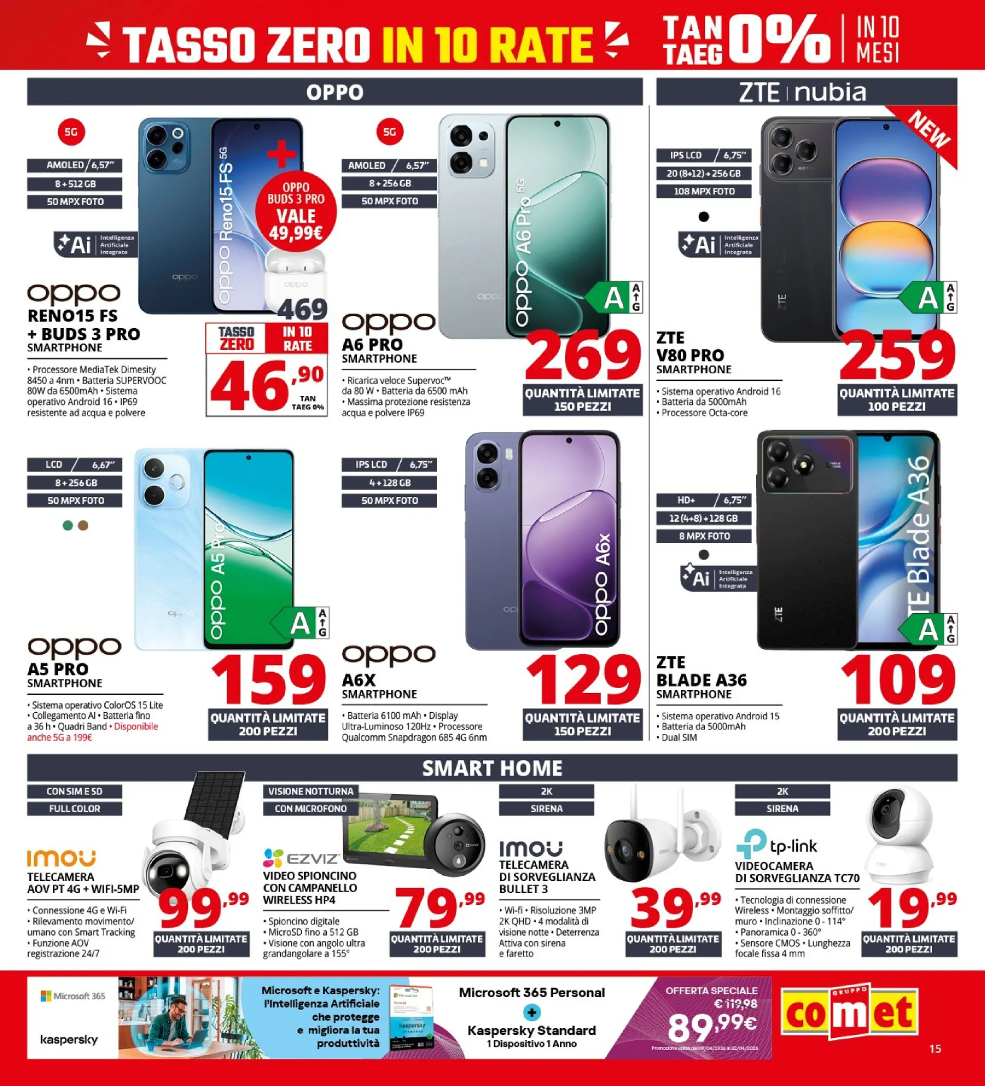 Comet Volantino da 9 aprile a 22 aprile di 2026 - Pagina del volantino 15