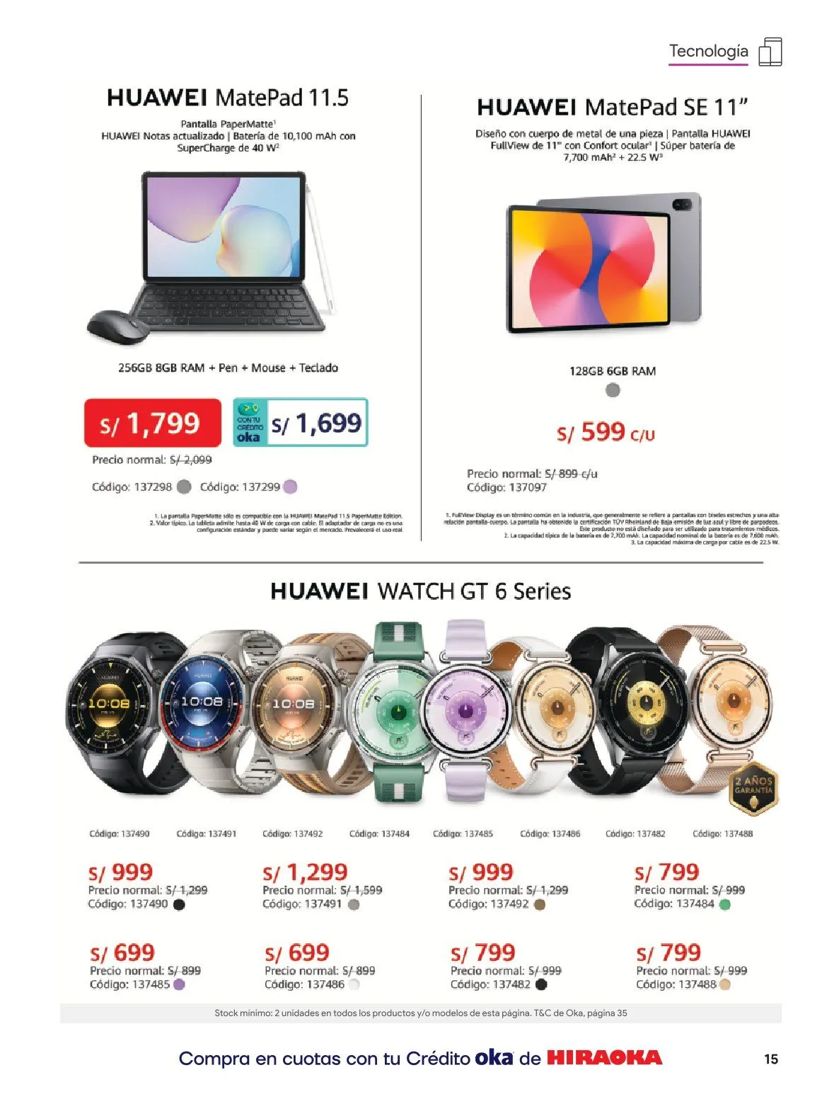 Catalogo de Catalogo hiraoka 1 de marzo al 31 de marzo 2026 - Pag 15