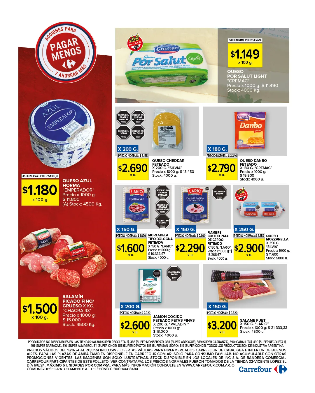 Ofertas de Carrefour Ofertas y descuentos 13 de agosto al 20 de agosto 2024 - Página 14 del catálogo