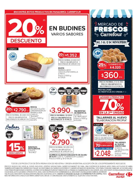 Ofertas de Ofertas Carrefour Market 3 de noviembre al 12 de noviembre 2025 - Página 15 del catálogo