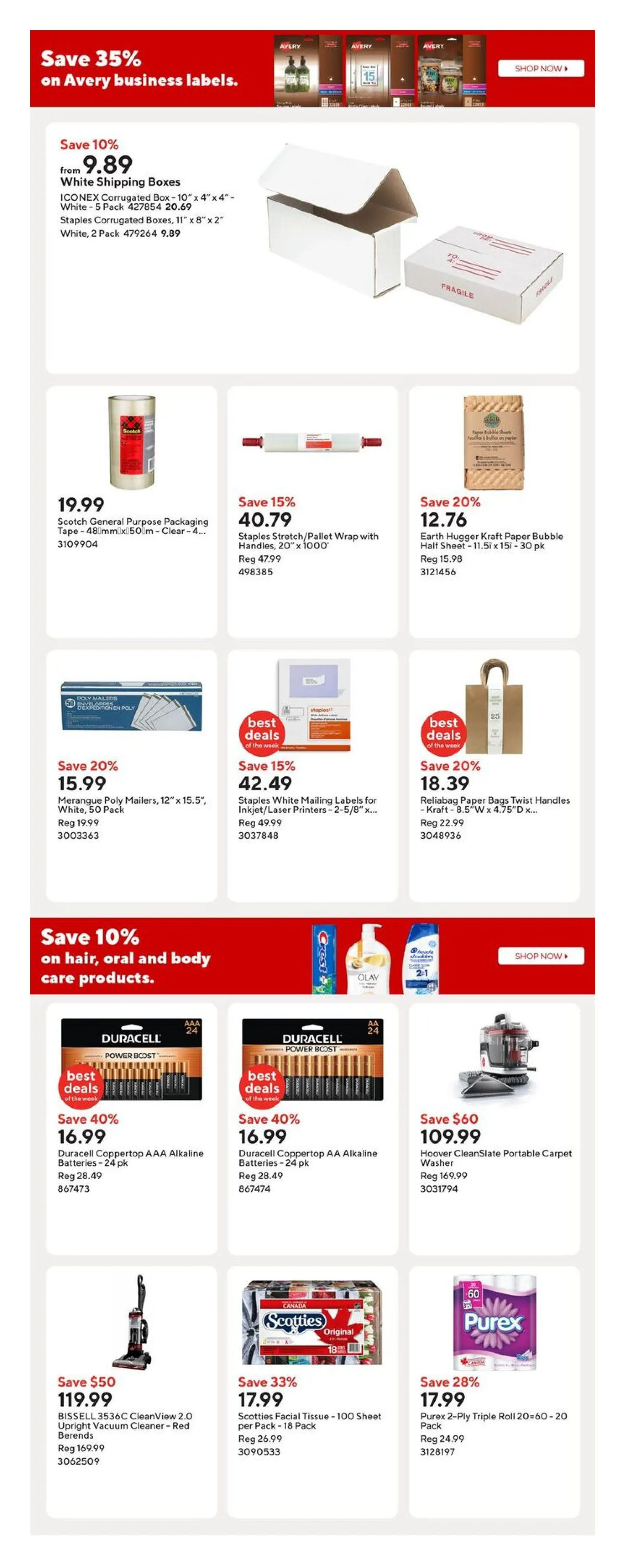 Staples Sales from October 24 to October 28 2025 - flyer page 15