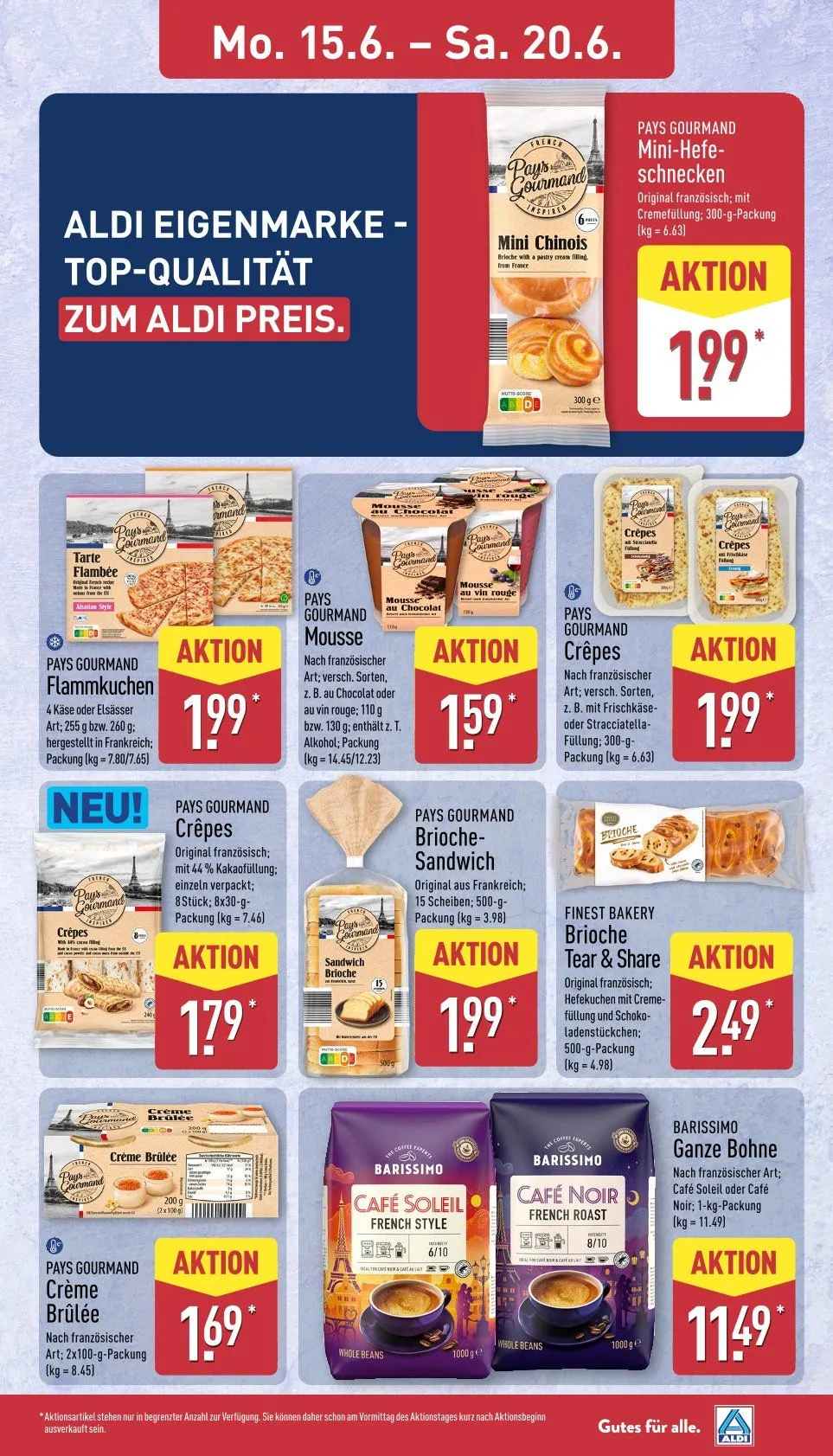 ALDI Nord Prospekte von 15. Juni bis 20. Juni 2026 - Prospekt seite 15