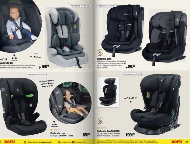 ROFU Kinderland Prospekte von 23. März bis 17. August 2025 - Prospekt seite 14