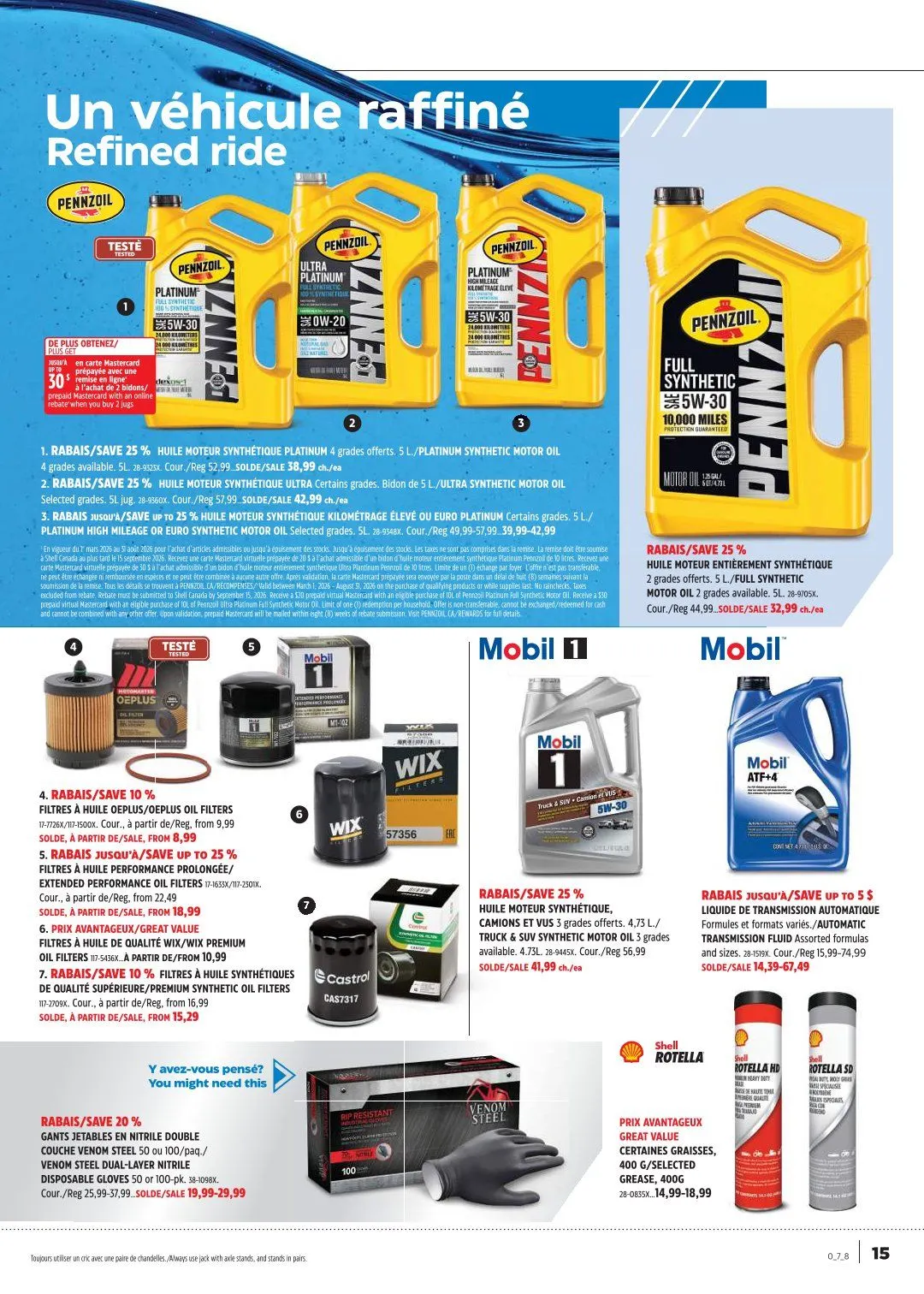 Canadian Tire Sales from April 9 to April 29 2026 - flyer page 15