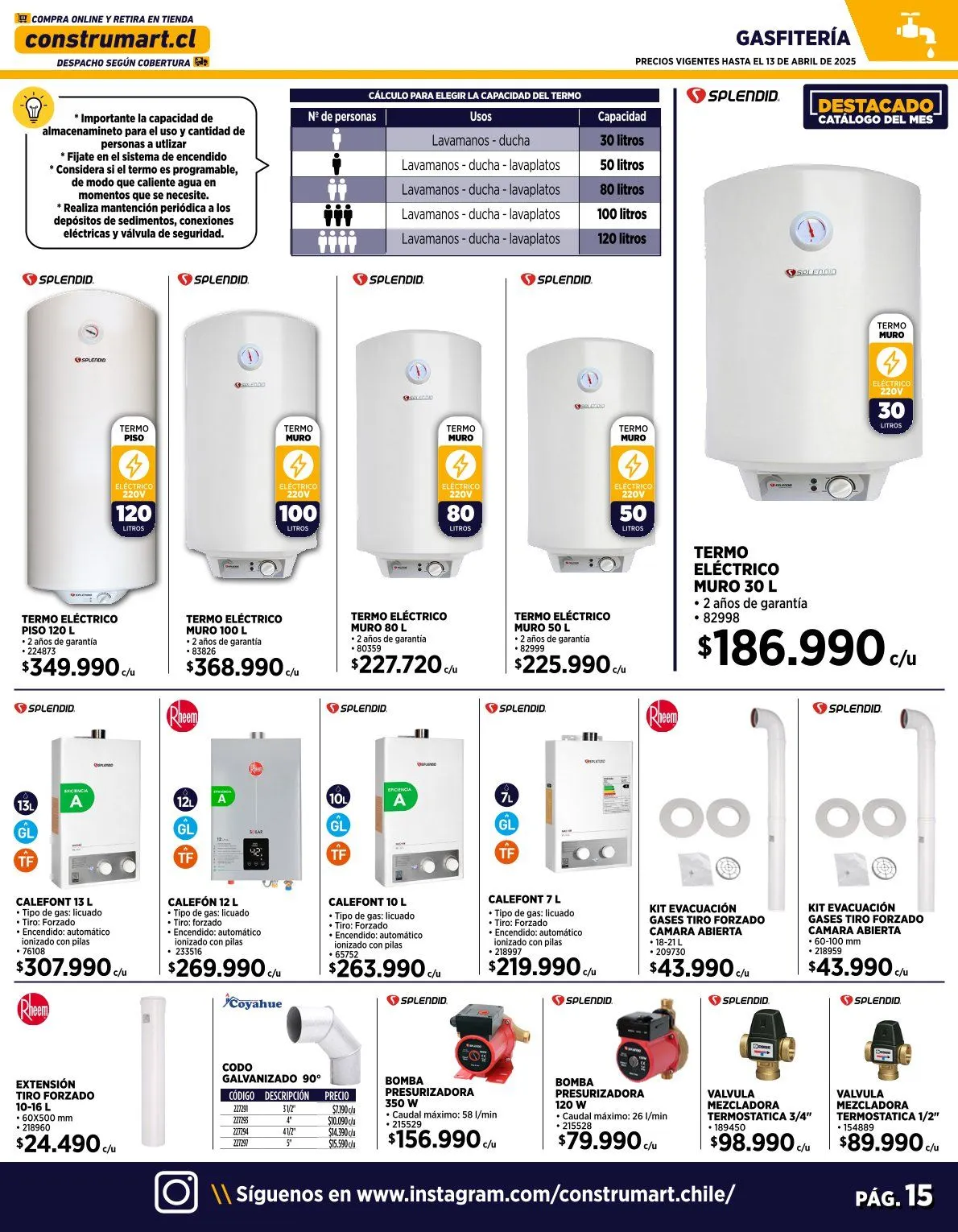 Catálogo de Construmart Ofertas 1 de abril al 1 de mayo 2025 - Página 15
